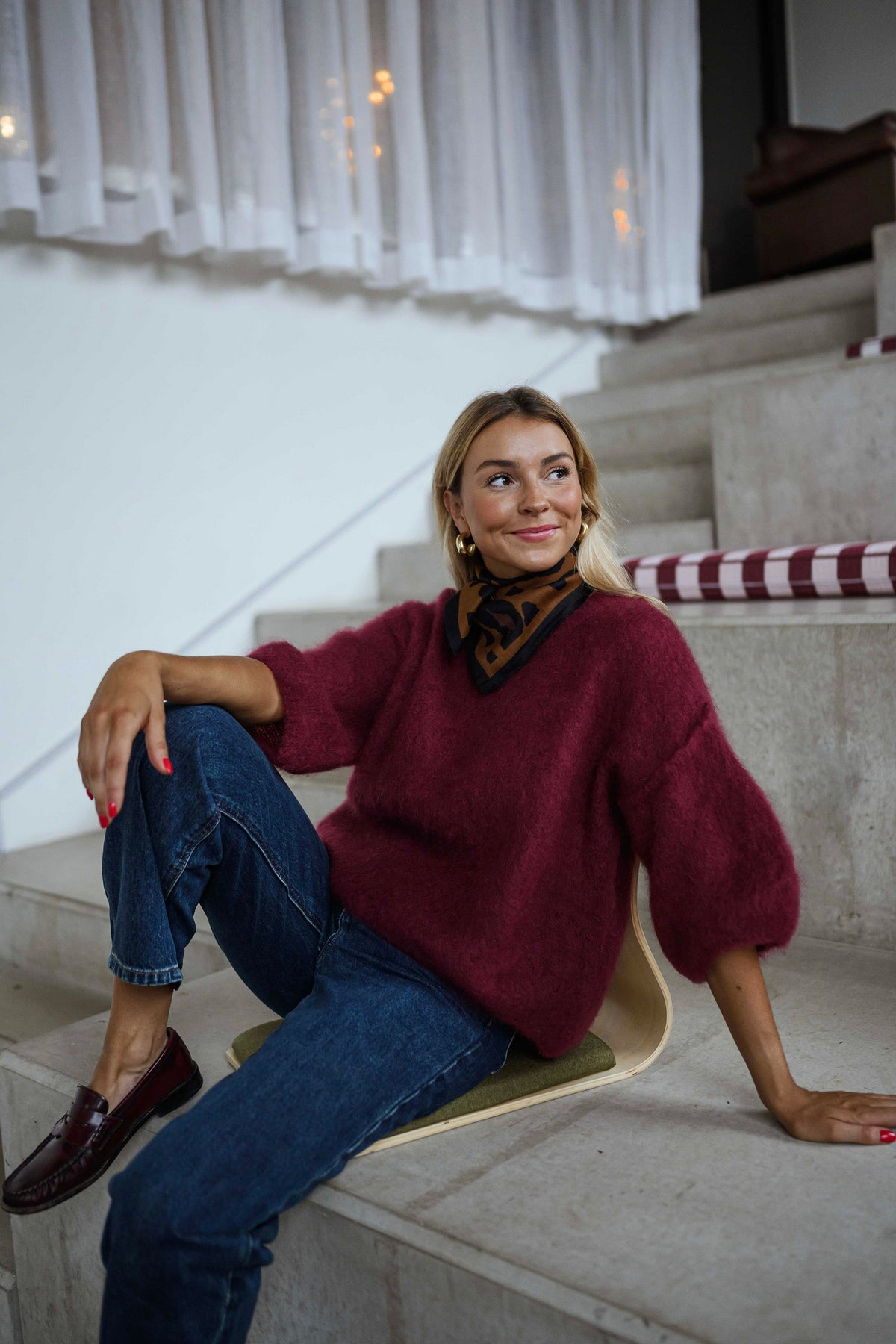 Foulard Peyton - léopard