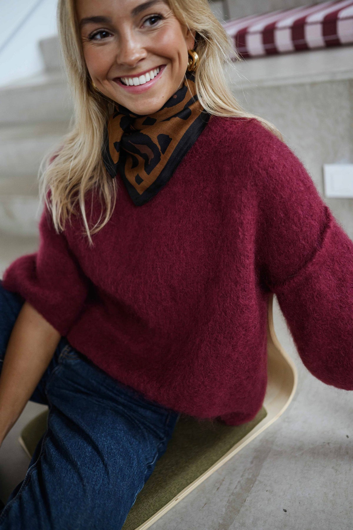 Foulard Peyton - léopard