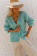 Gilet Alina - turquoise