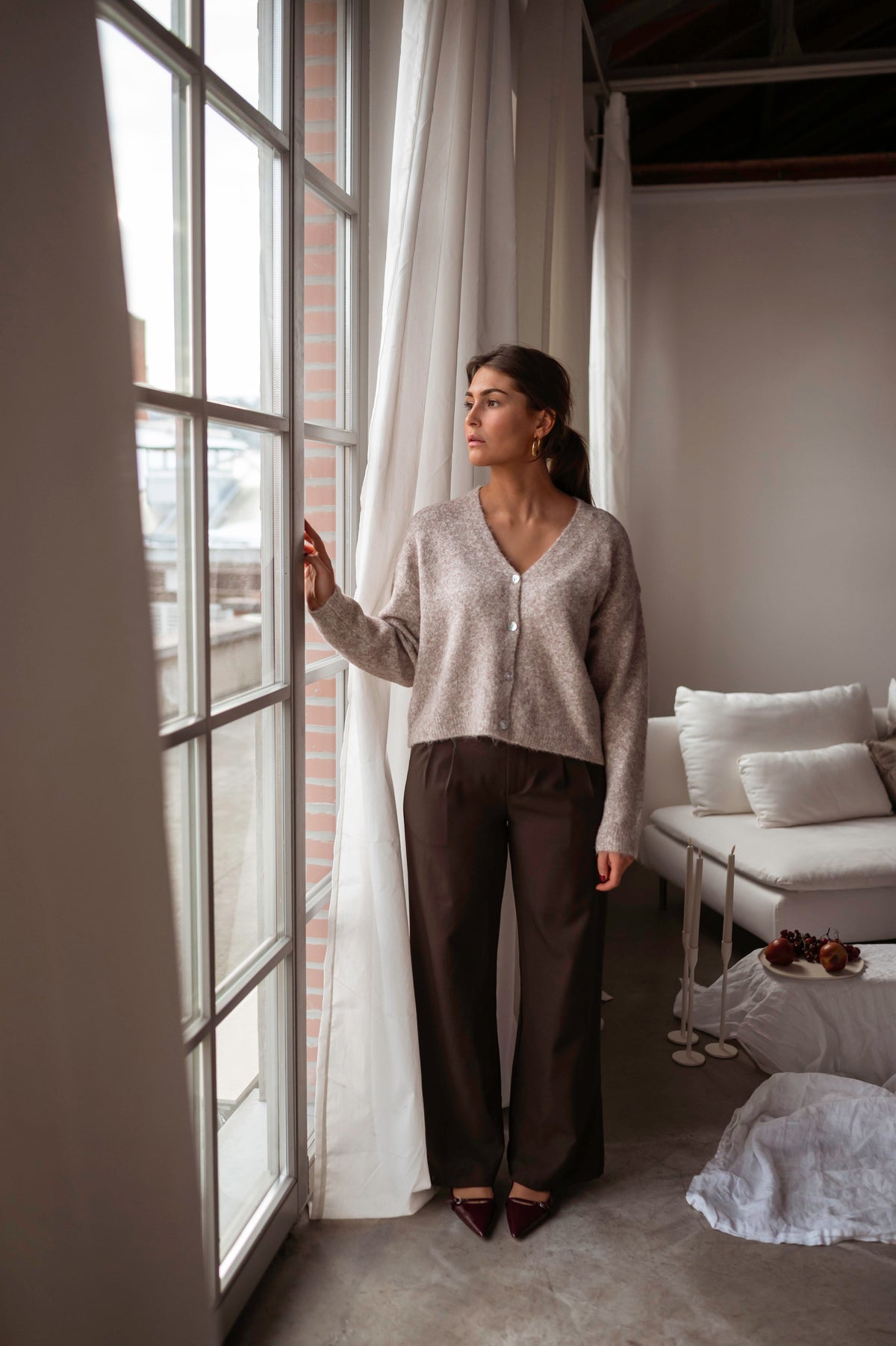 Gilet Alodi - taupe