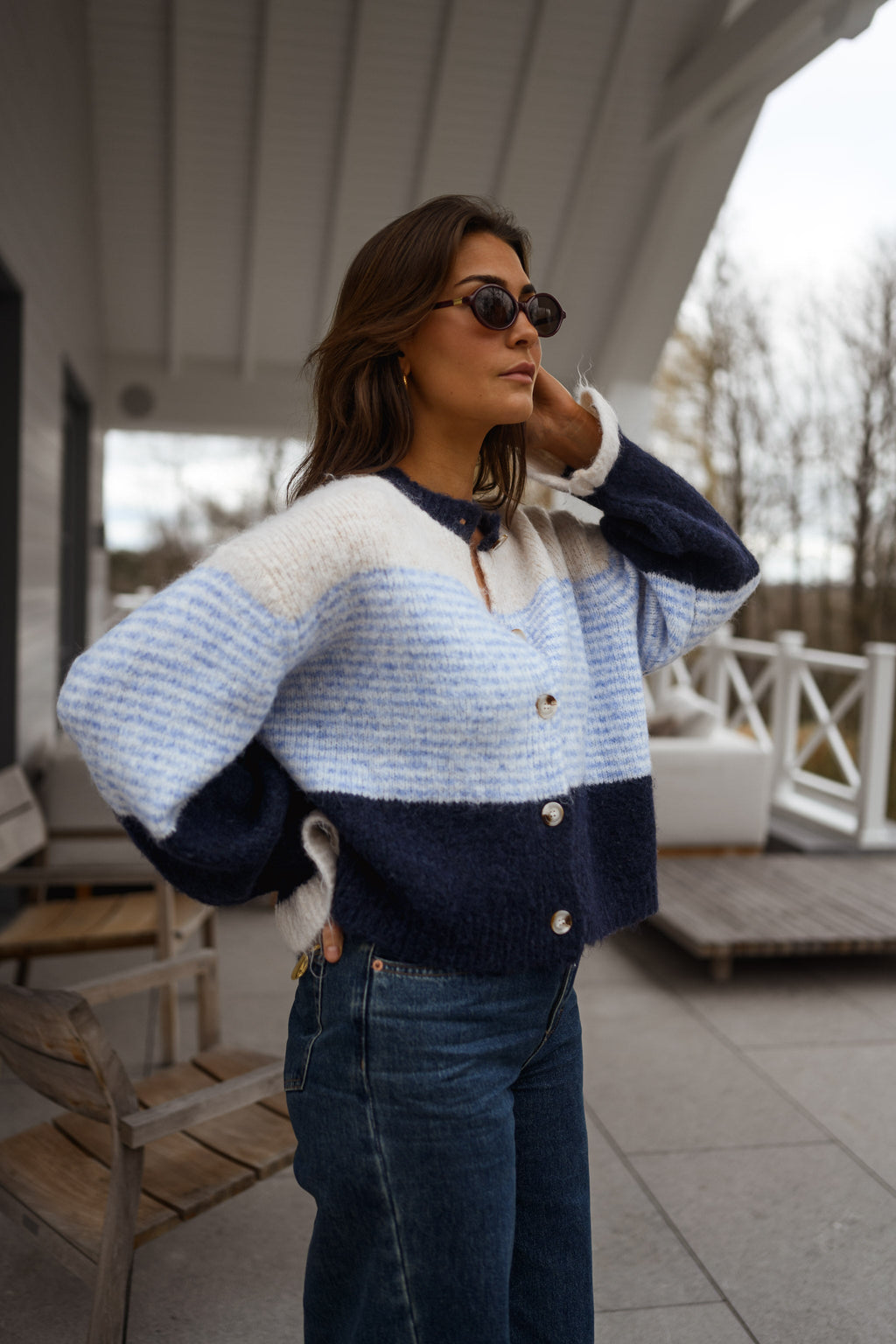 Gilet Amren - bleu