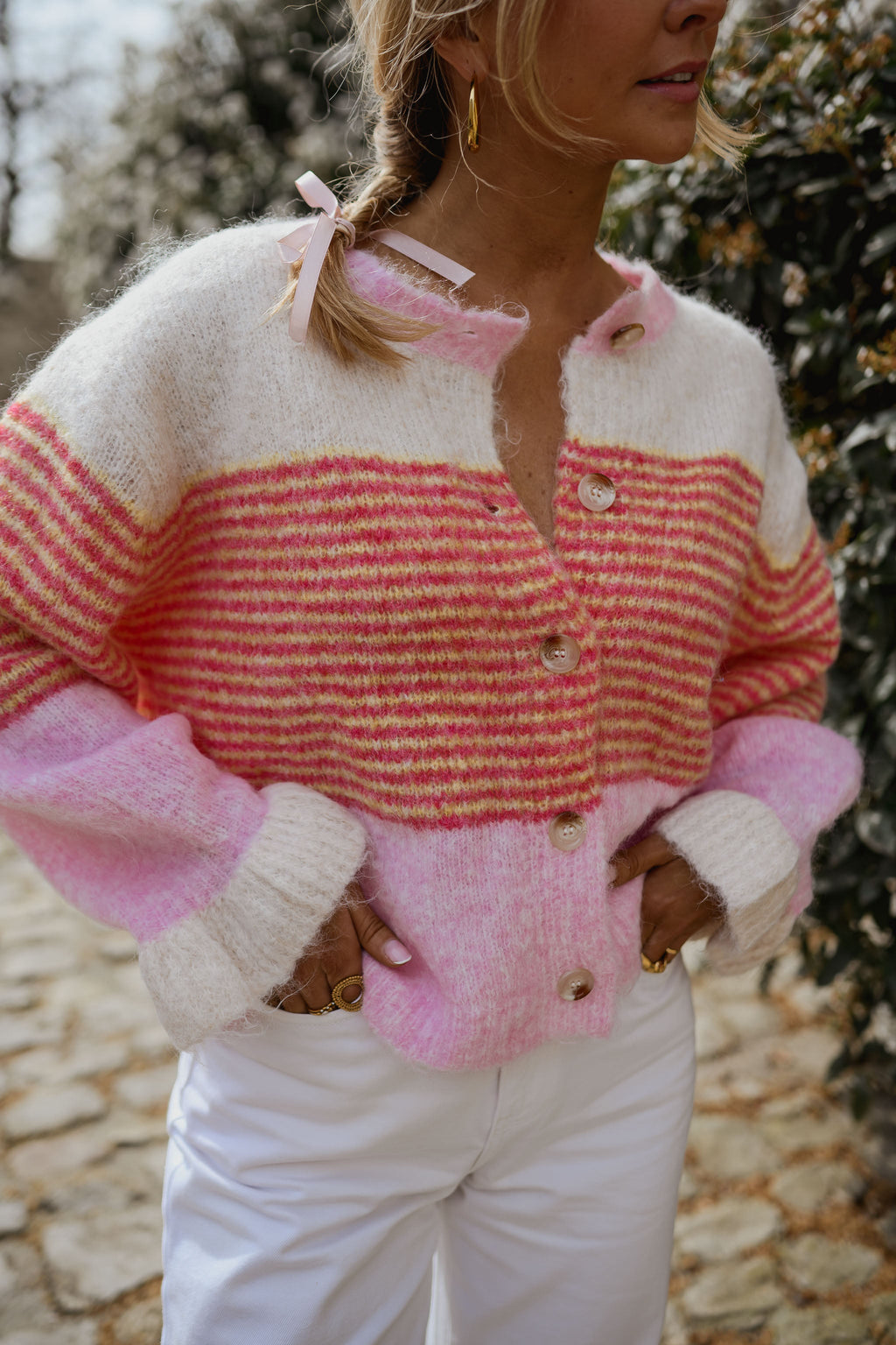 Gilet Amren - rose