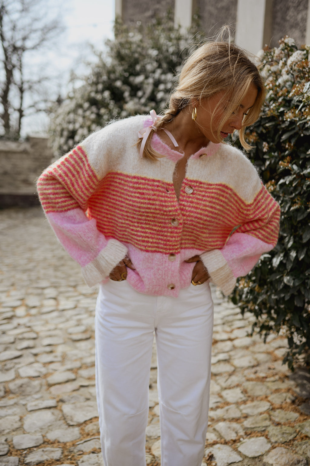 Gilet Amren - rose