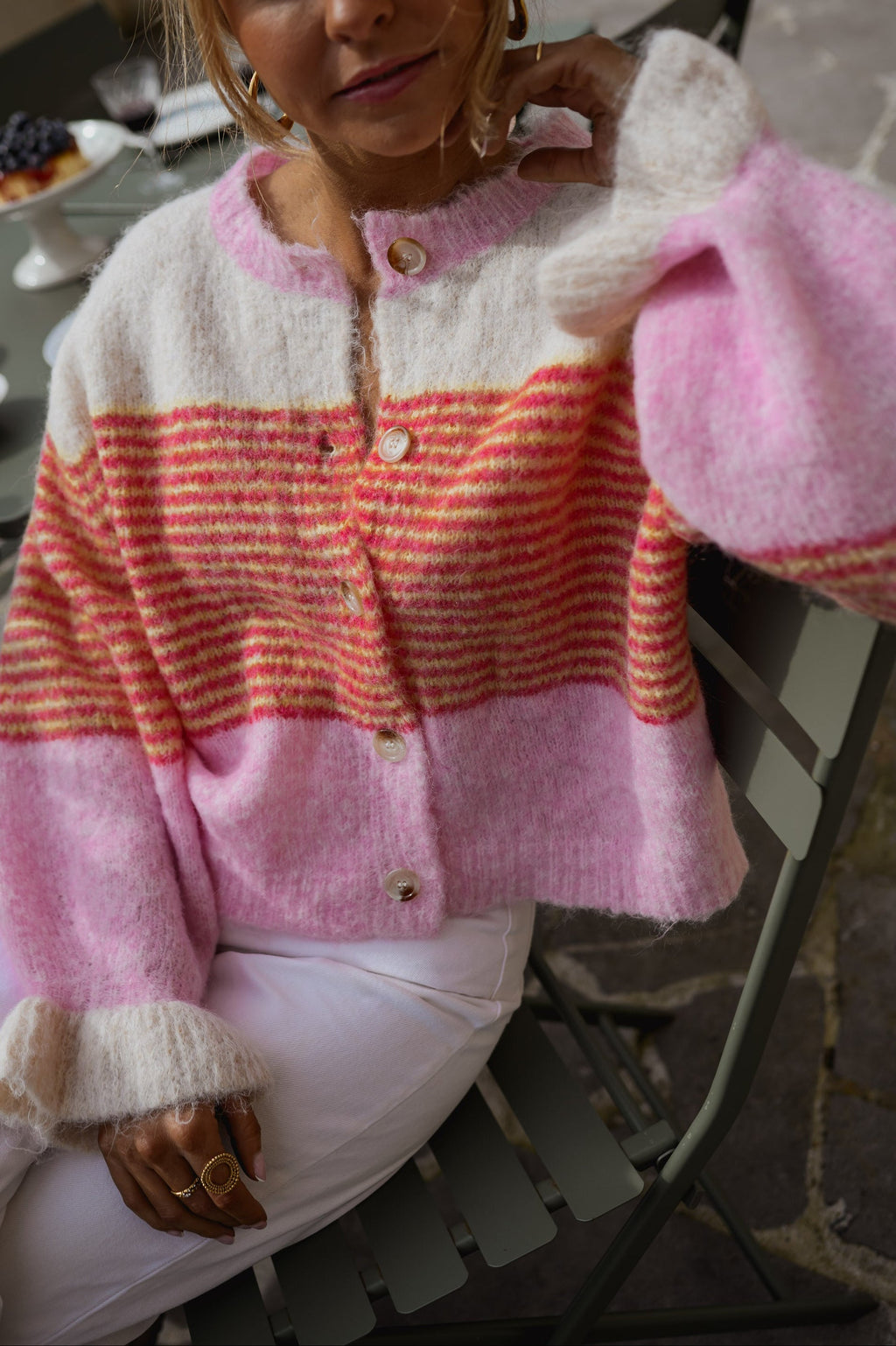 Gilet Amren - rose