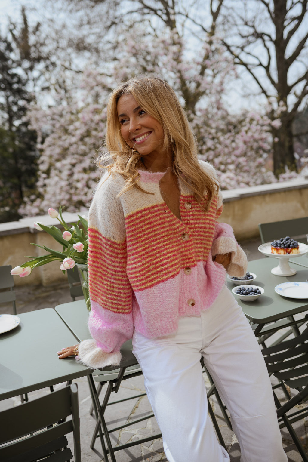 Gilet Amren - rose