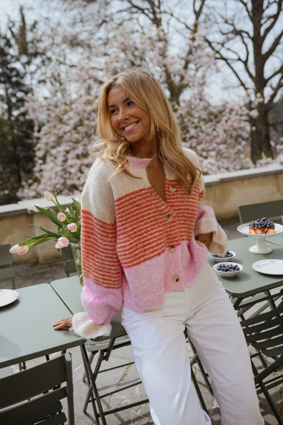 Gilet Amren - rose