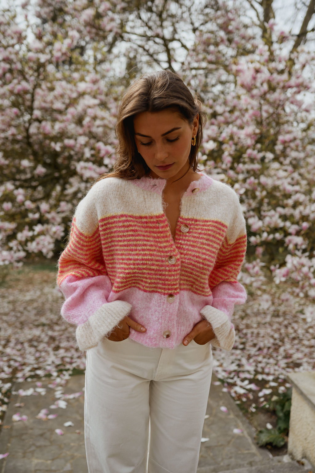 Gilet Amren - rose