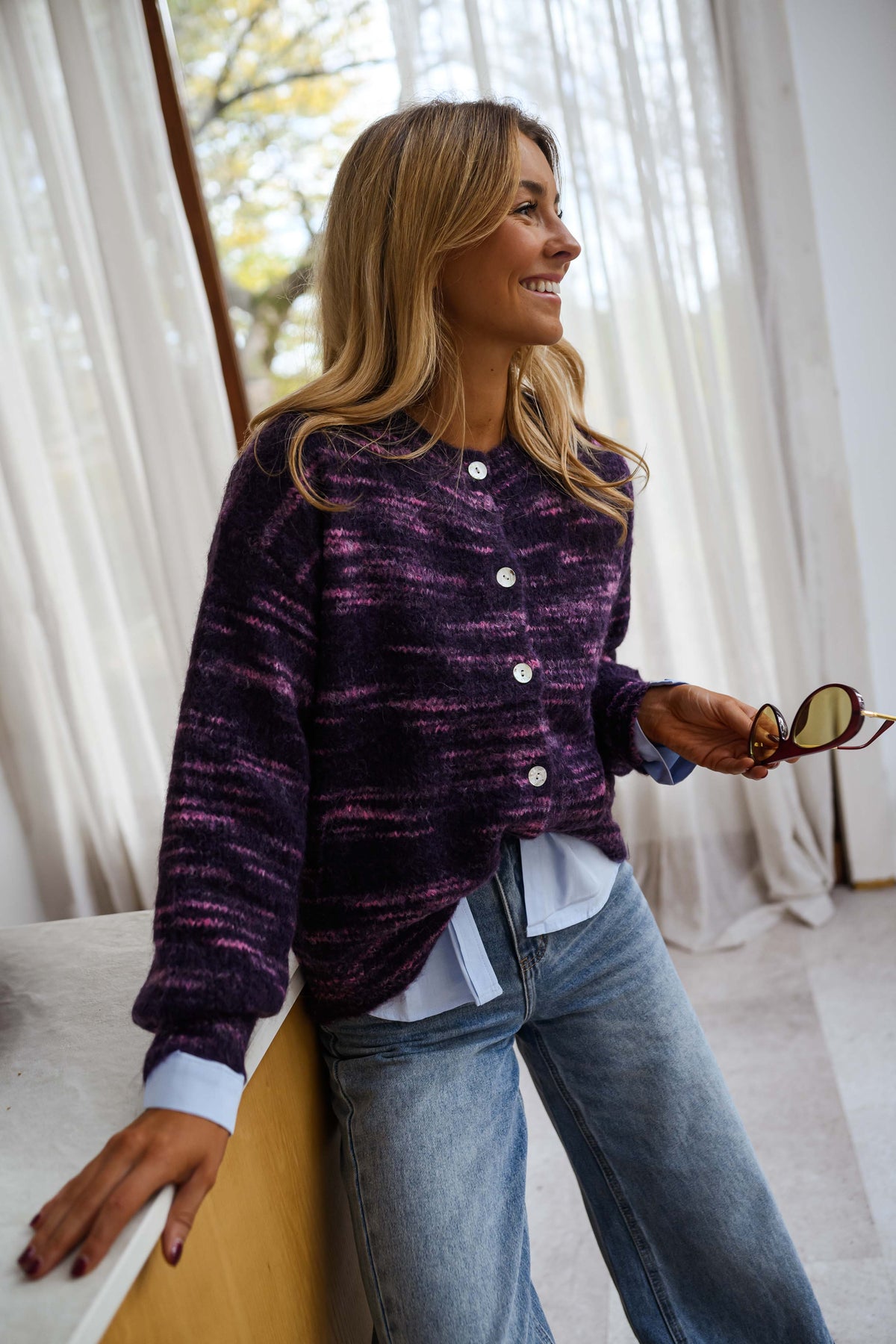 Gilet Armen - mauve