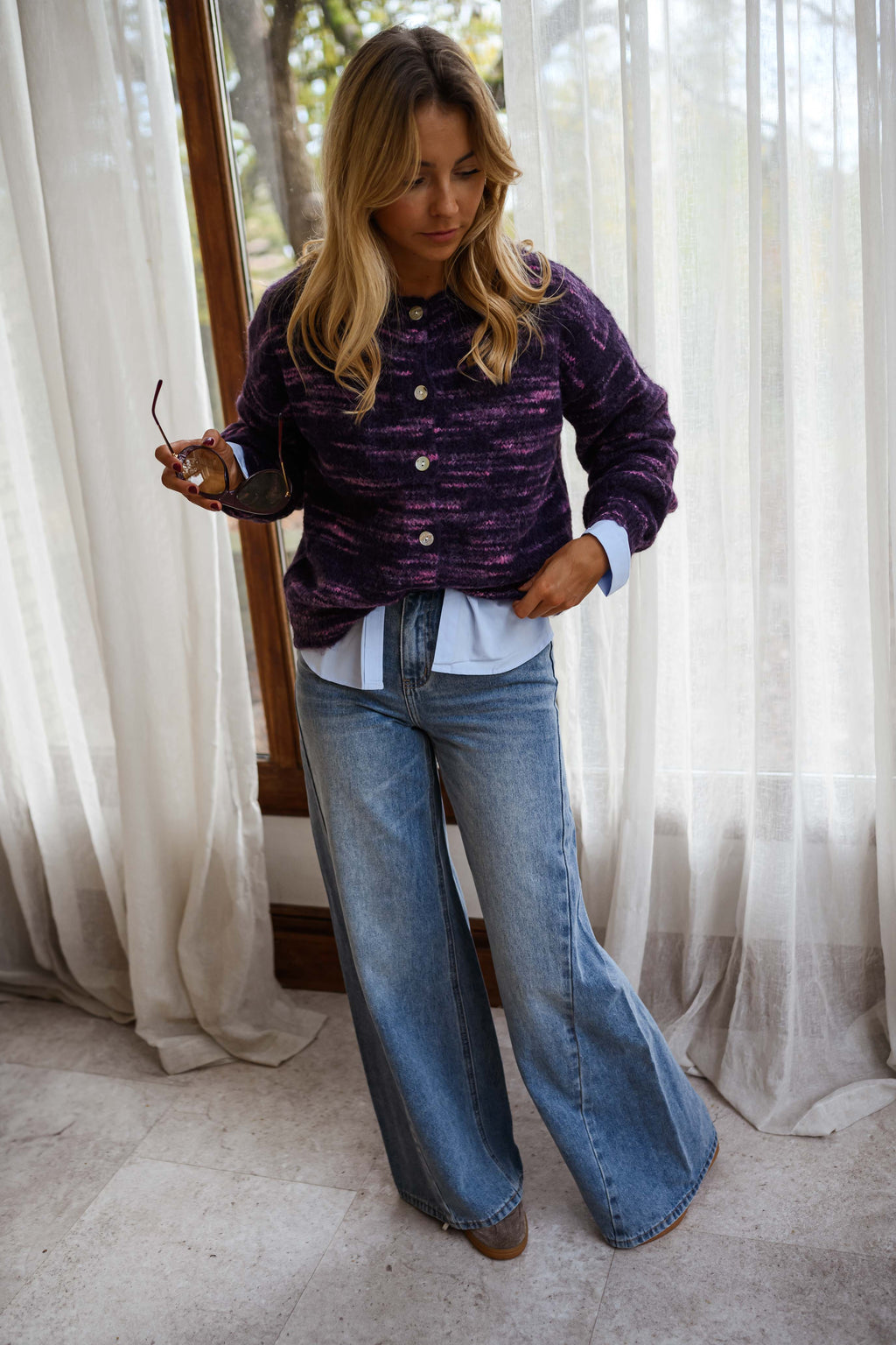 Gilet Armen - mauve