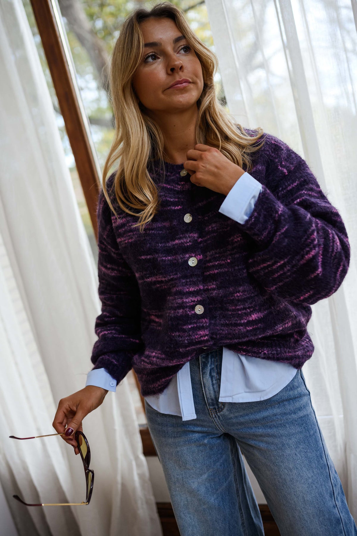 Gilet Armen - mauve