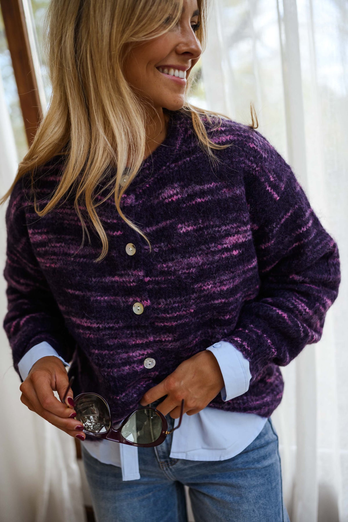 Gilet Armen - mauve