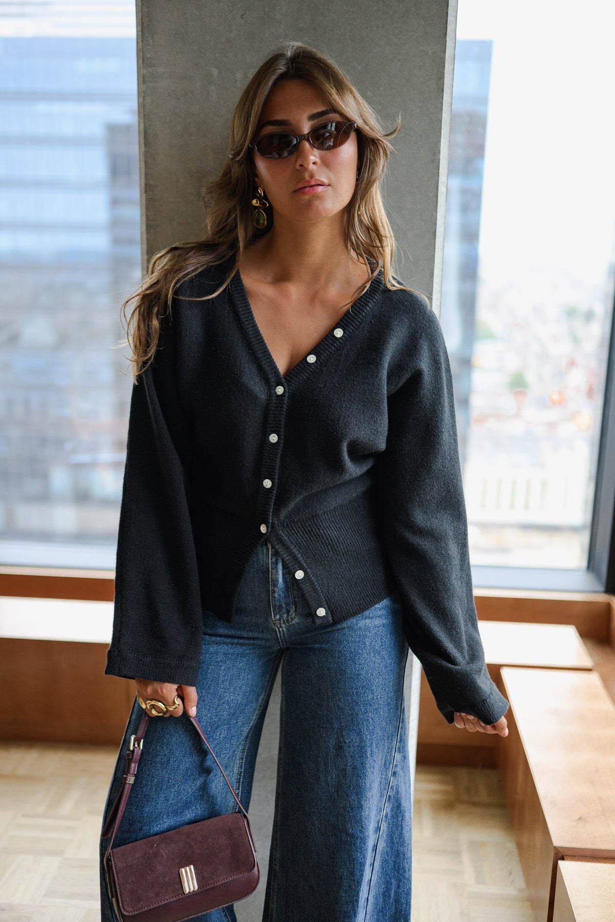 Gilet Carla - noir