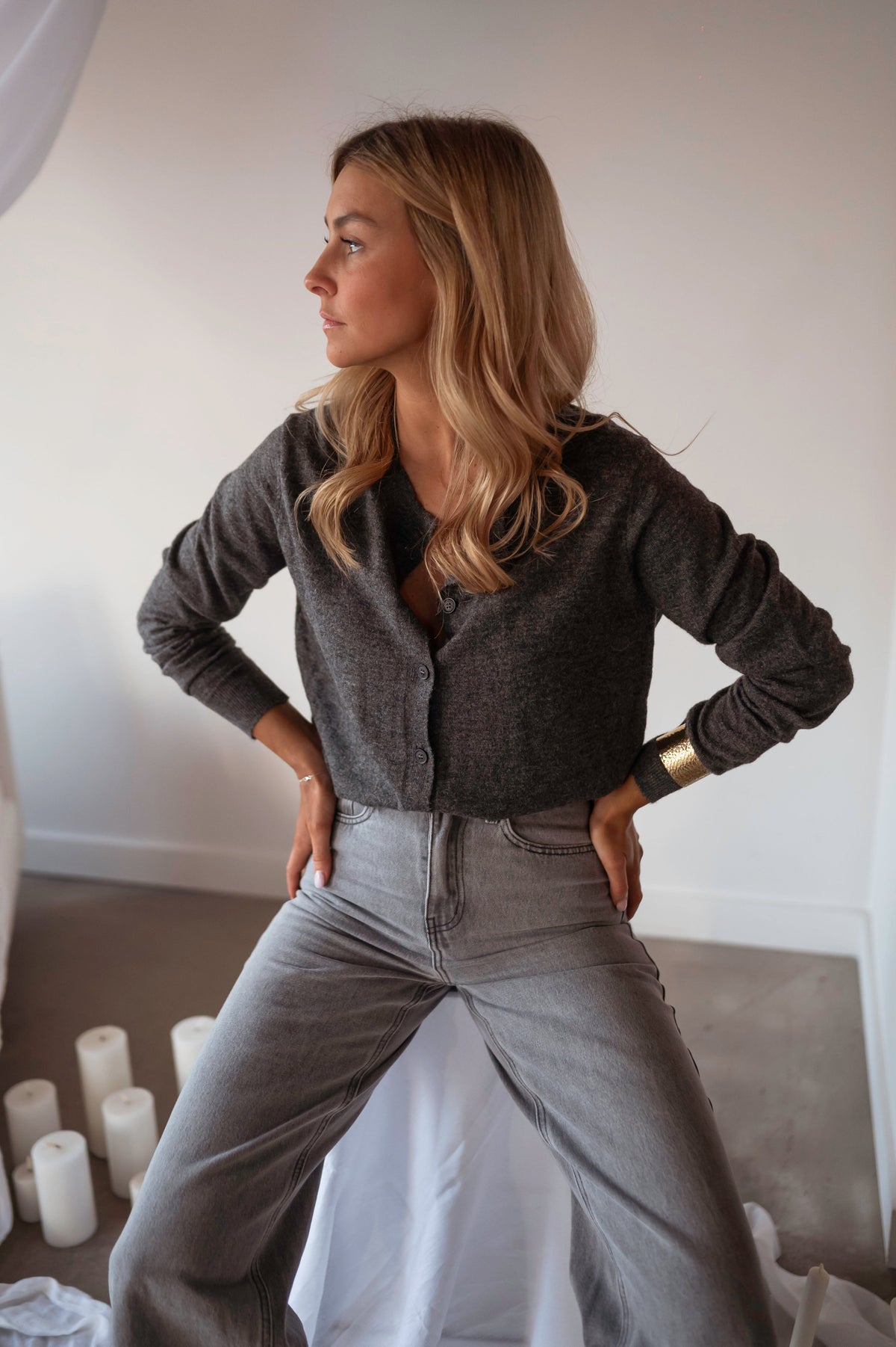 Gilet Derrel - gris