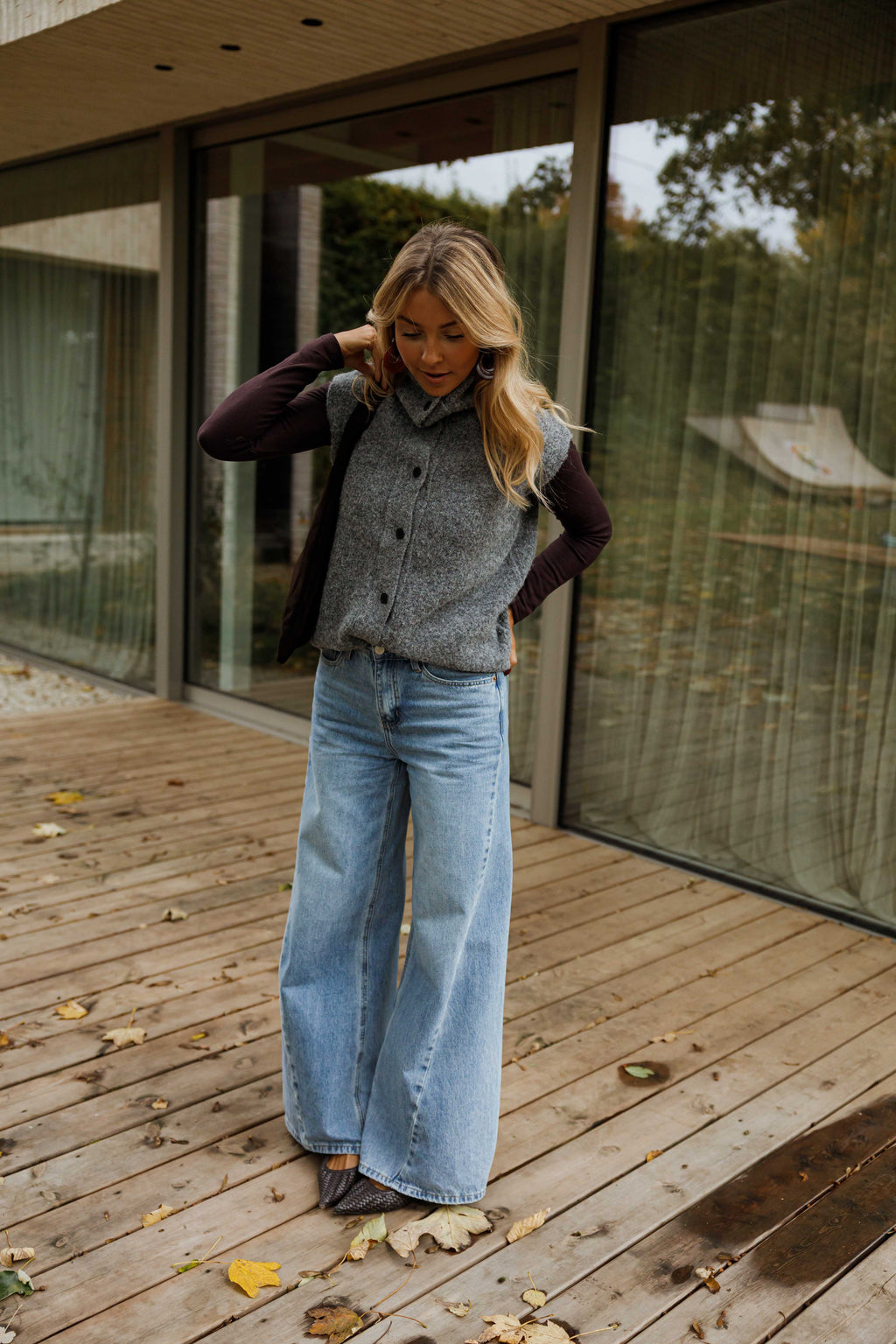 Gilet Dores - gris