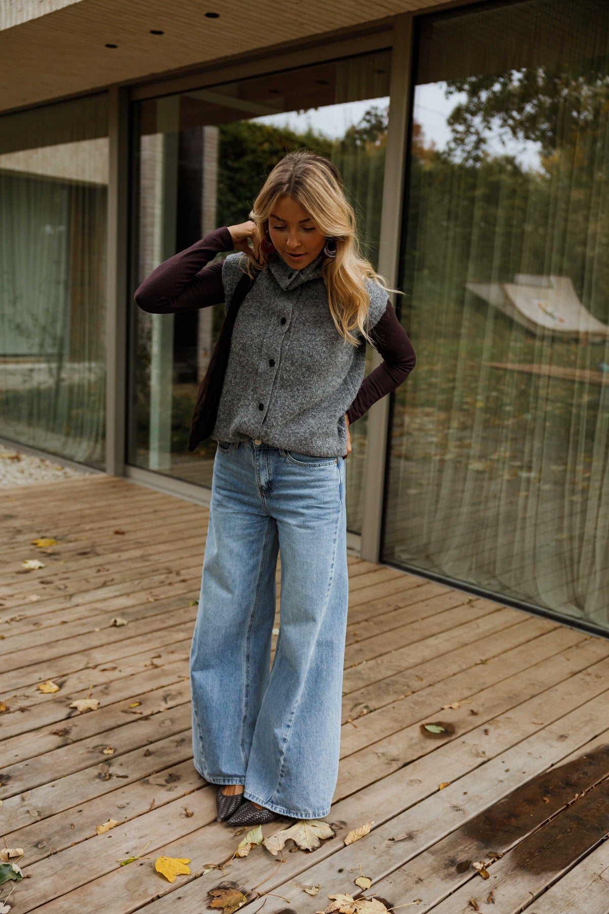 Gilet Dores - gris