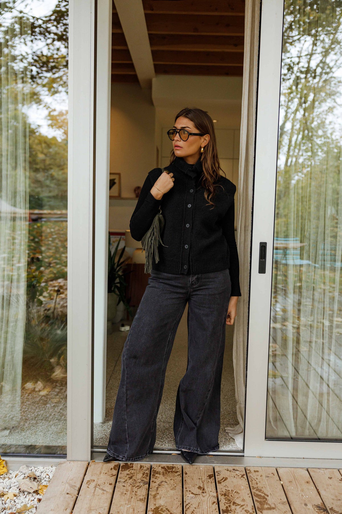 Gilet Dores - noir