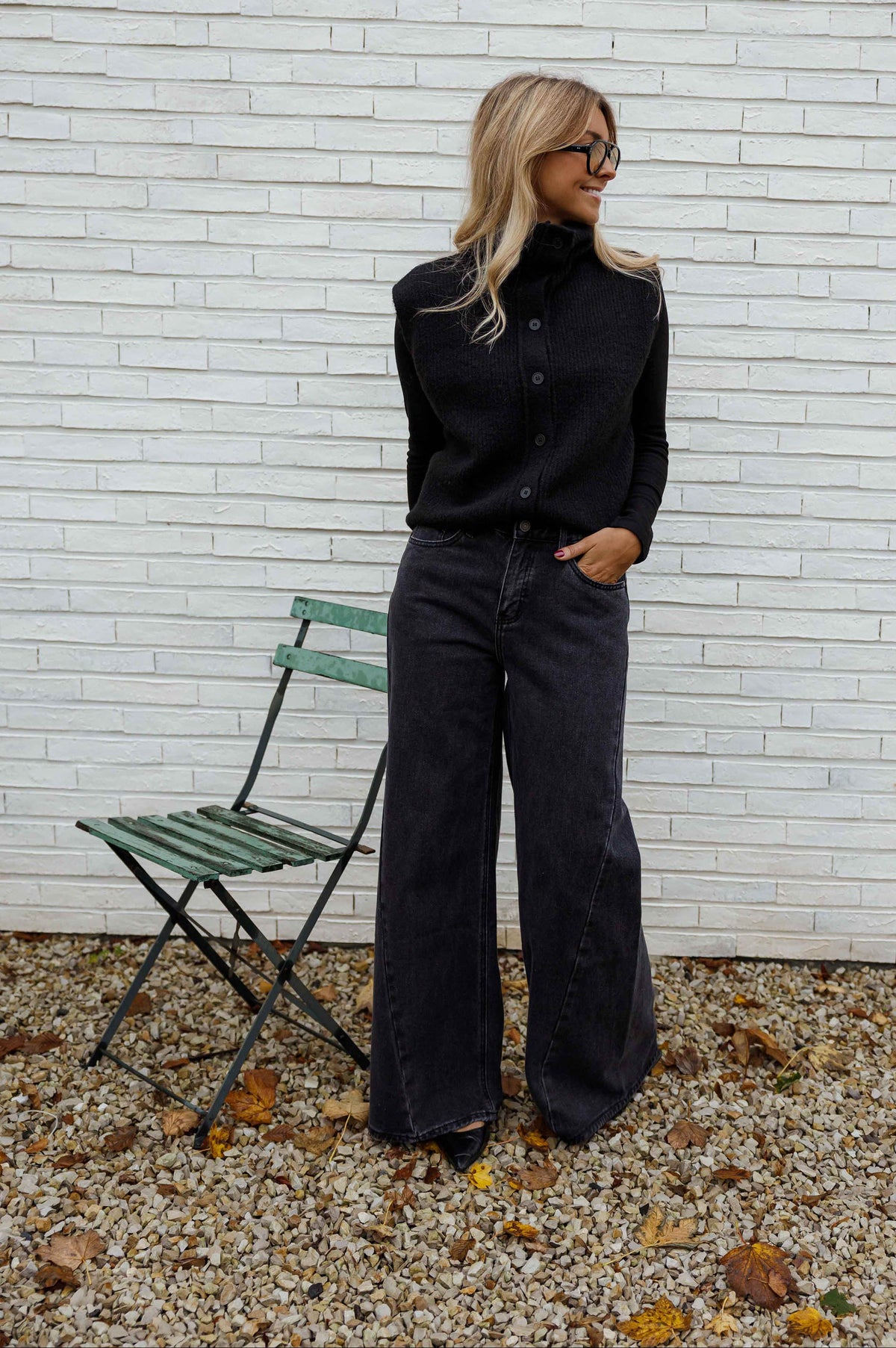 Gilet Dores - noir
