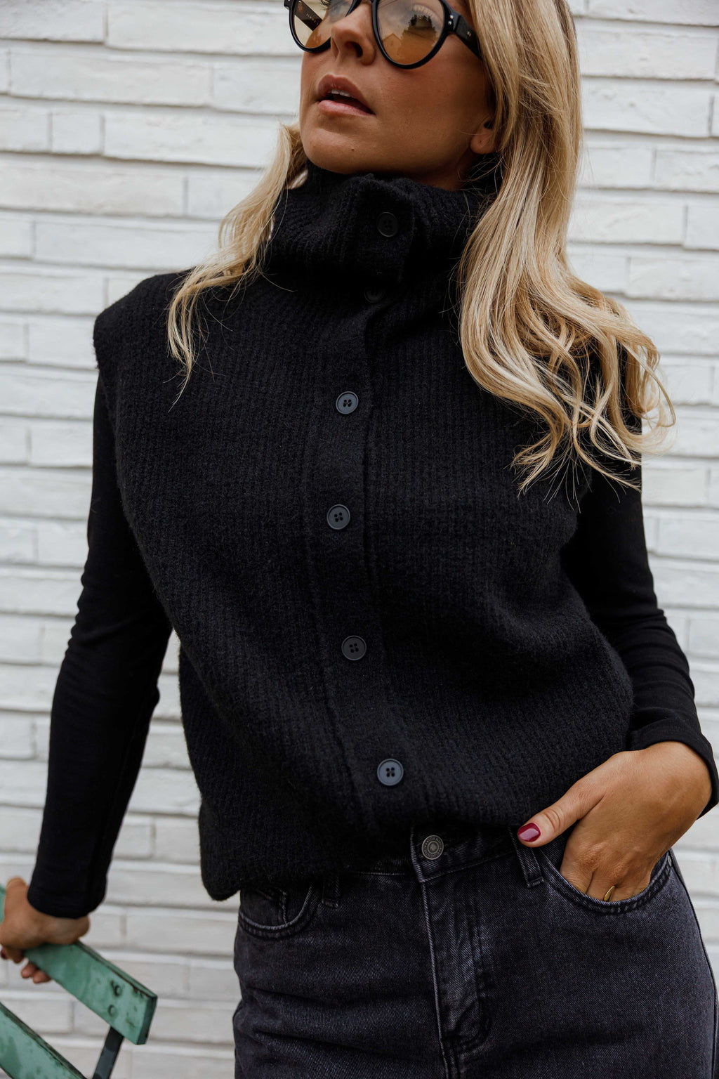 Gilet Dores - noir