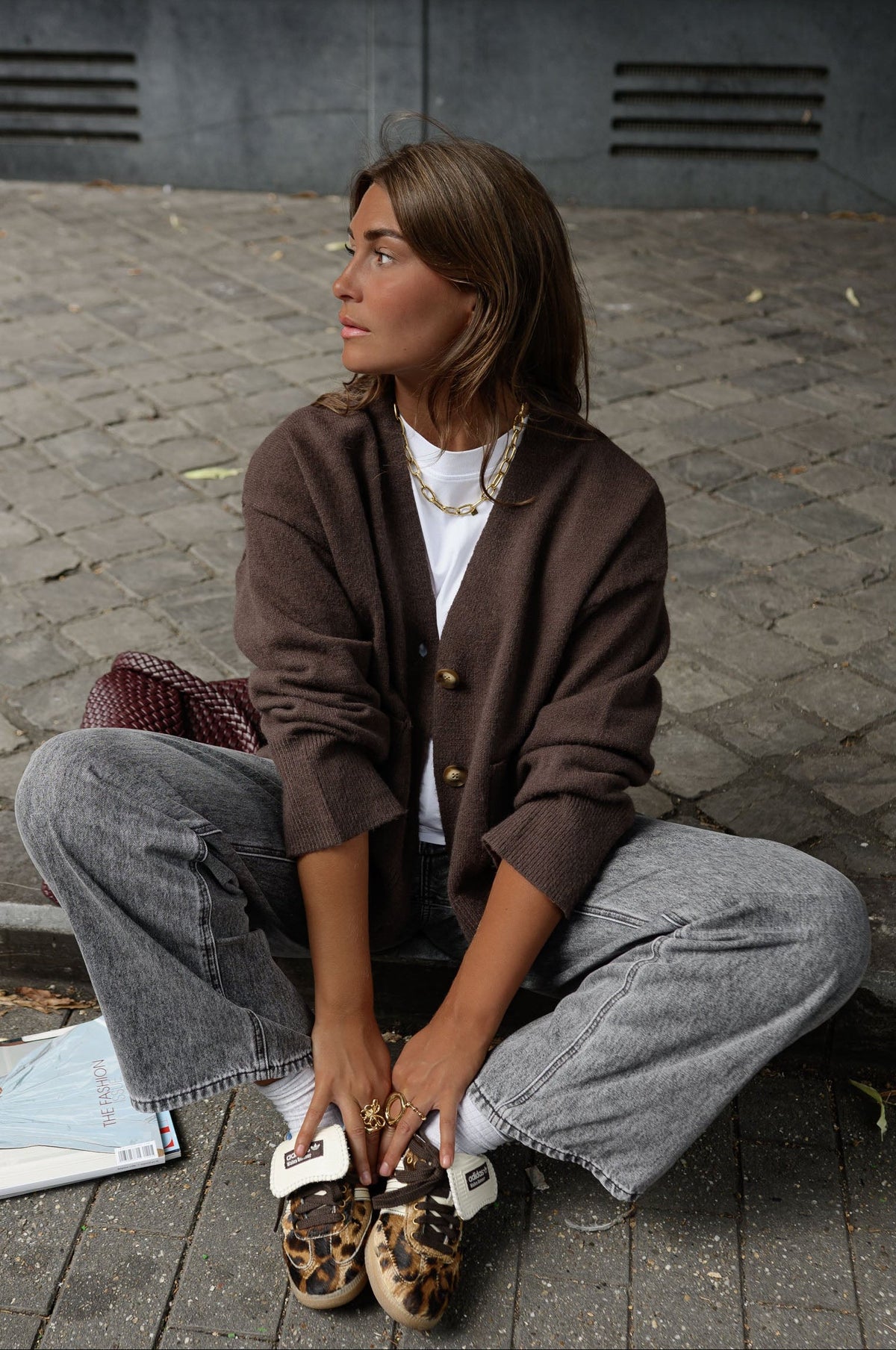 Gilet Faith - chocolat