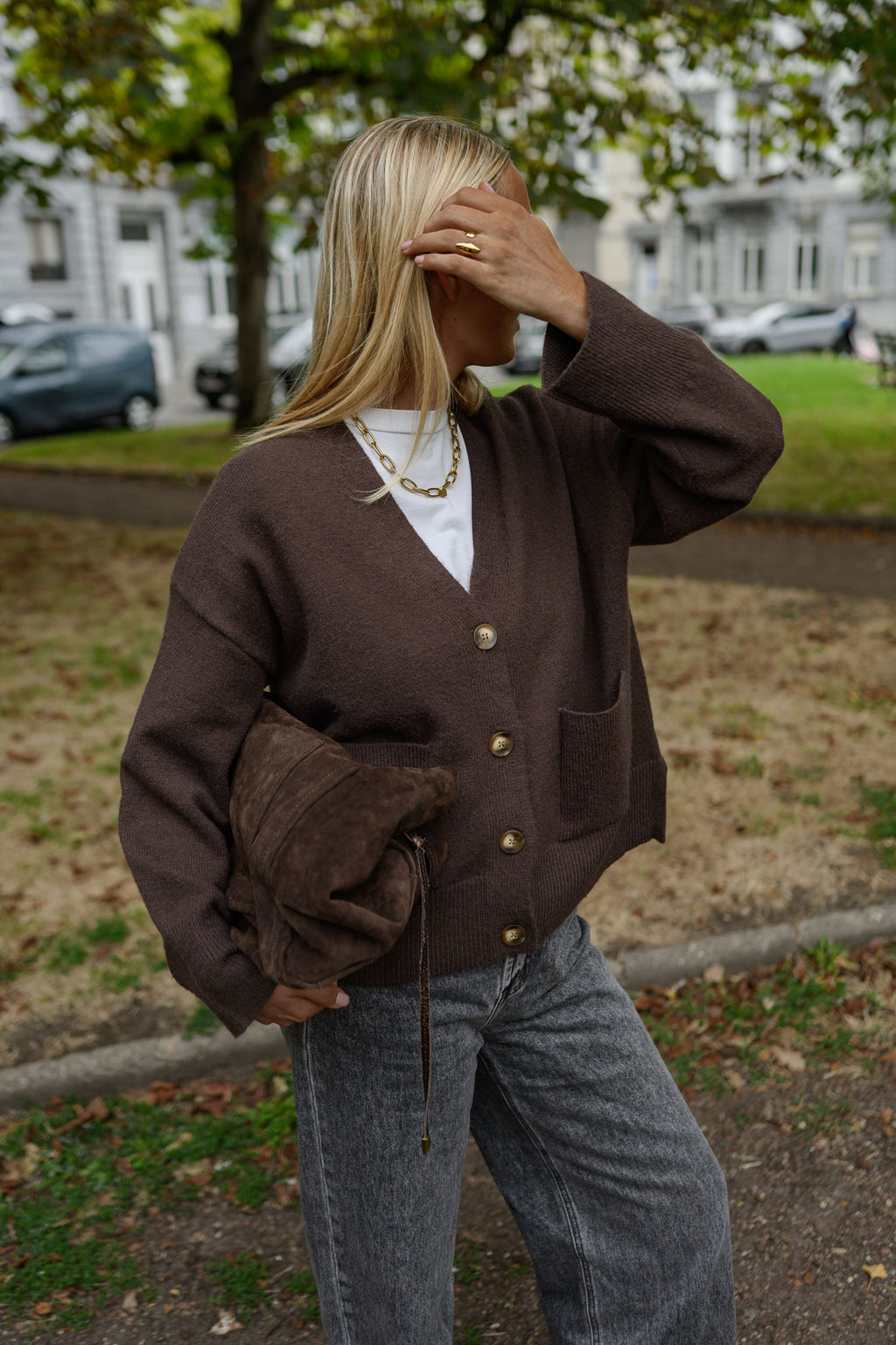 Gilet Faith - chocolat