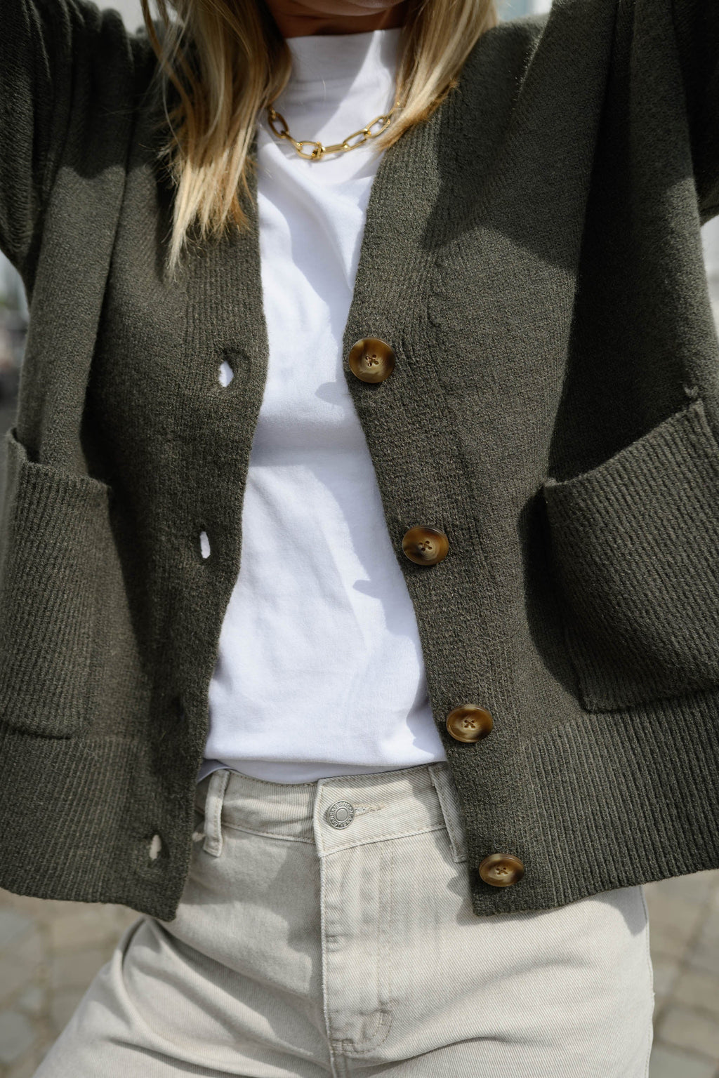 Gilet Faith - kaki