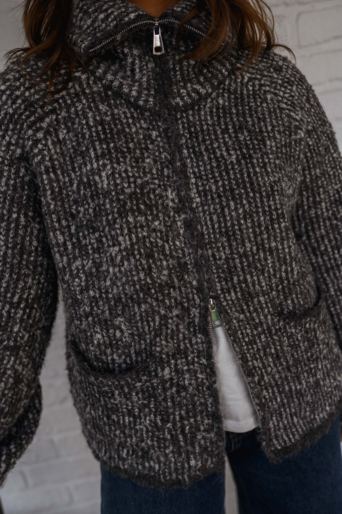 Gilet Feyre - gris chiné
