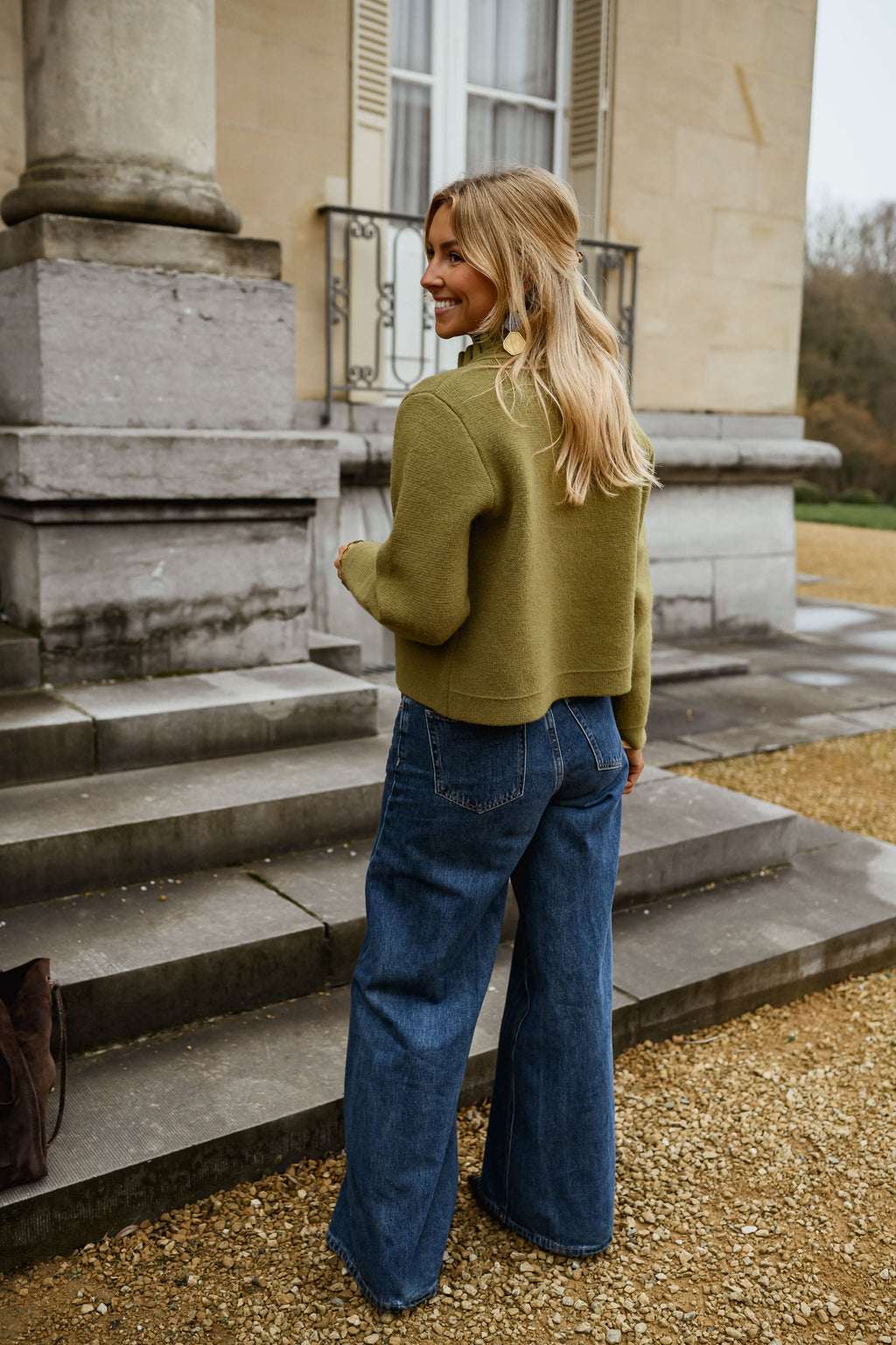 Gilet Jeanine - kaki