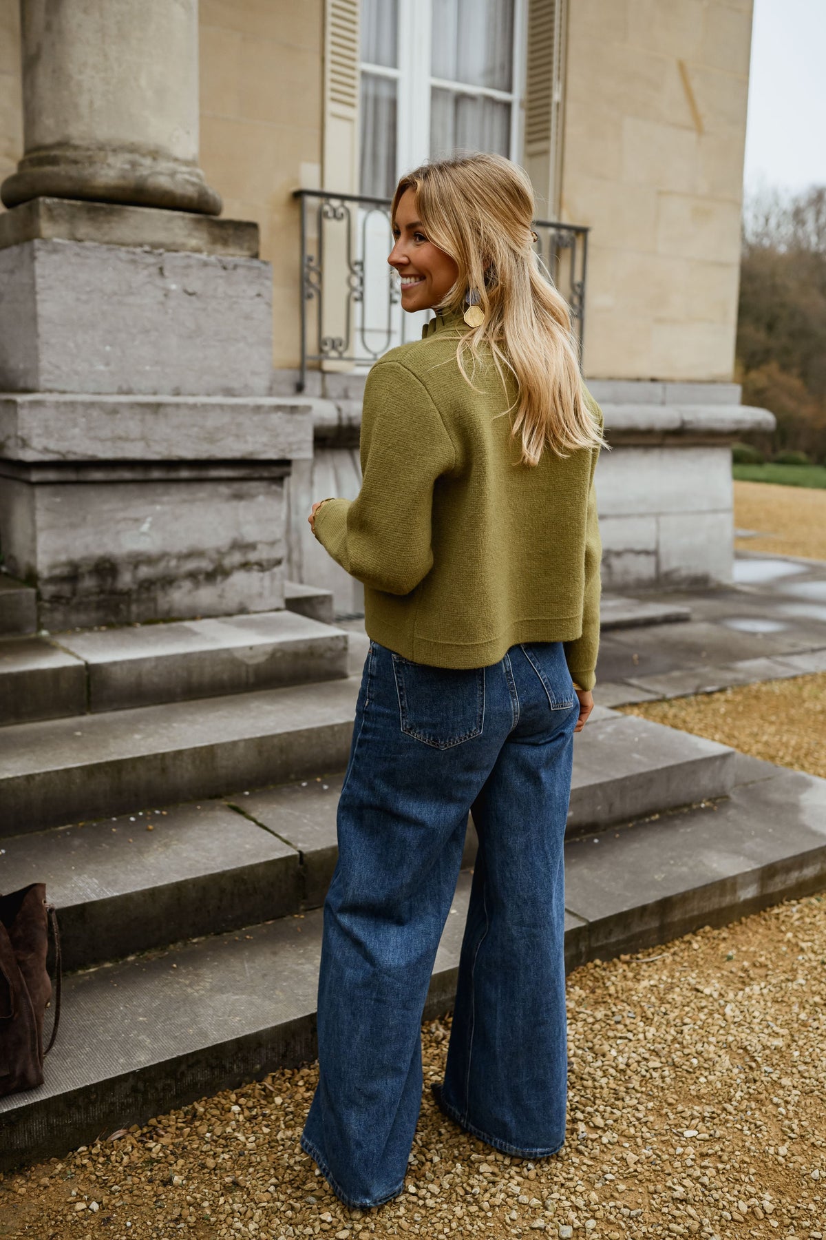 Gilet Jeanine - kaki