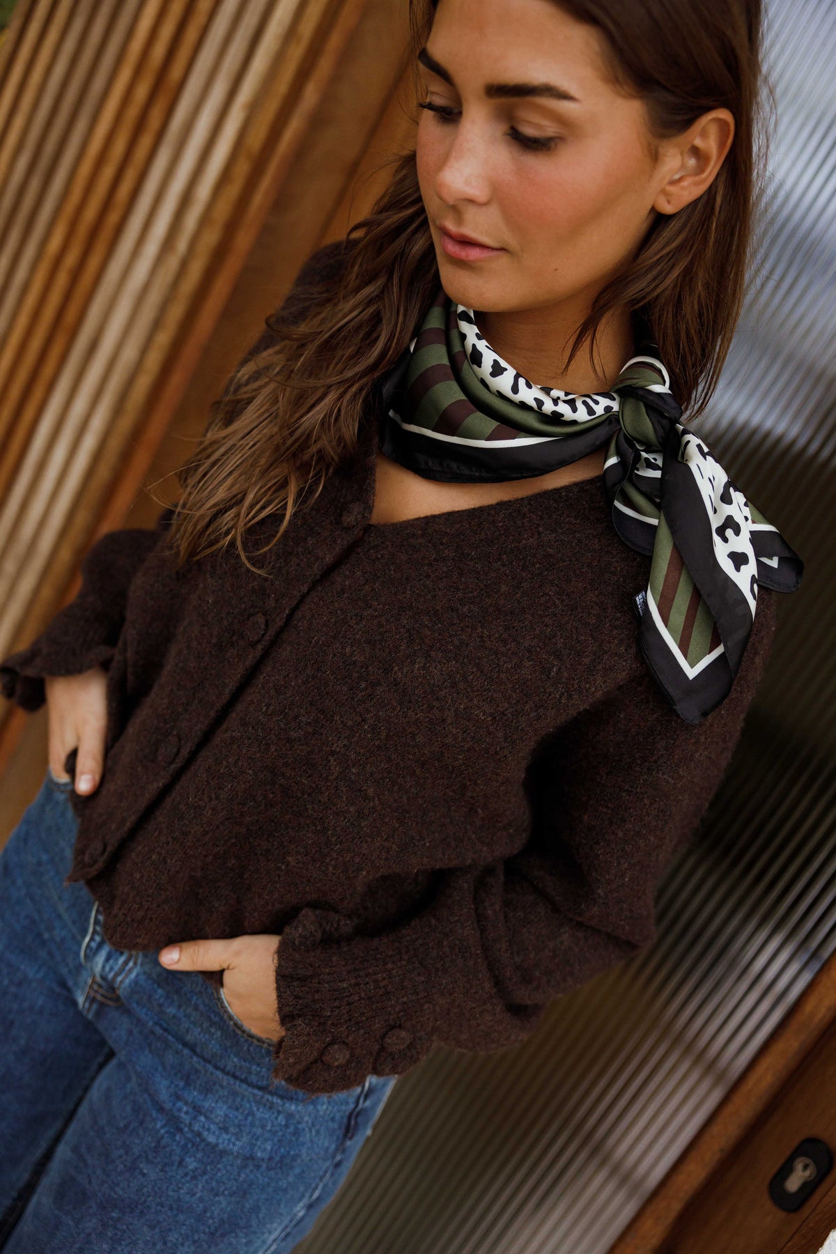 Gilet Josse - brun