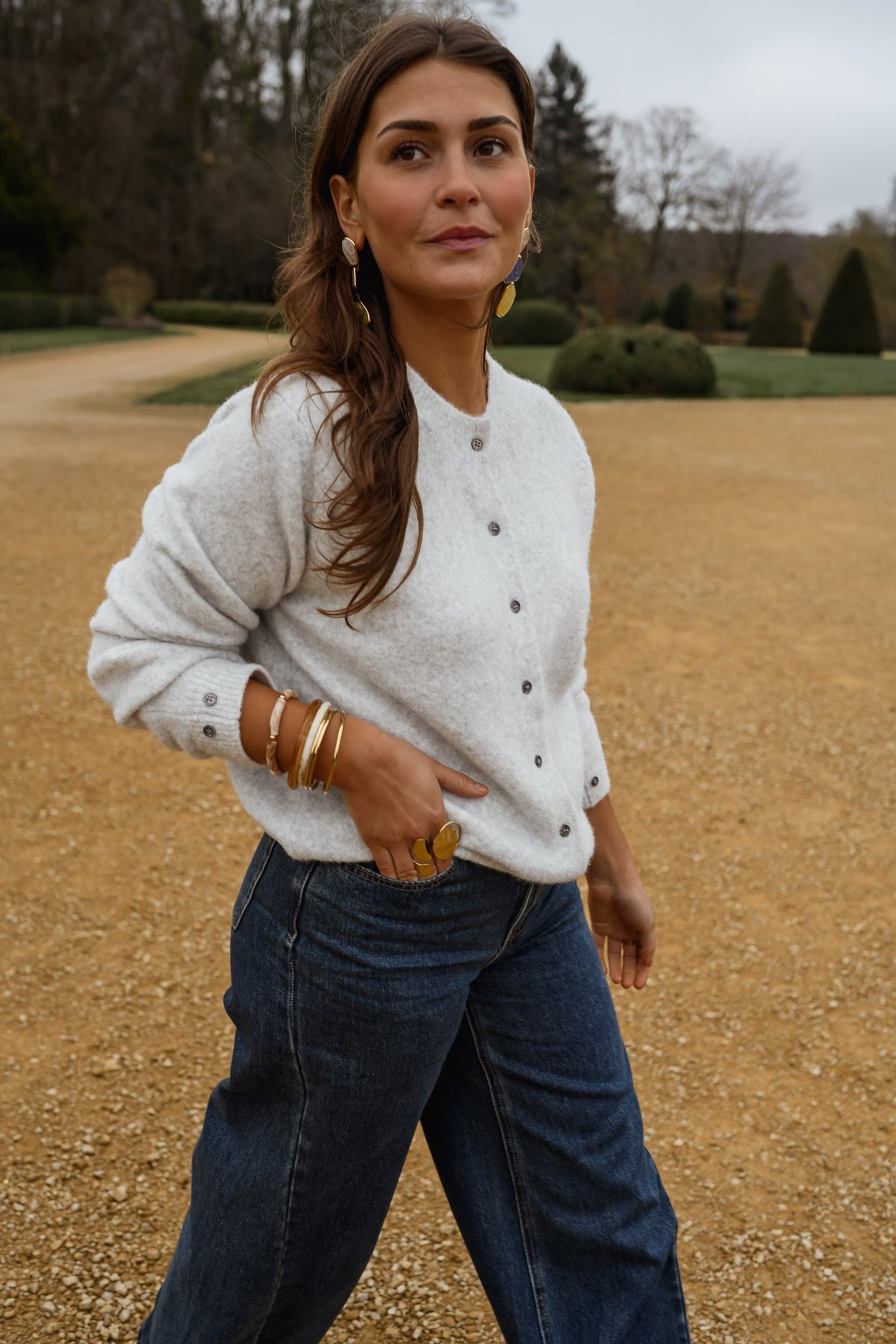 Gilet Kate - gris