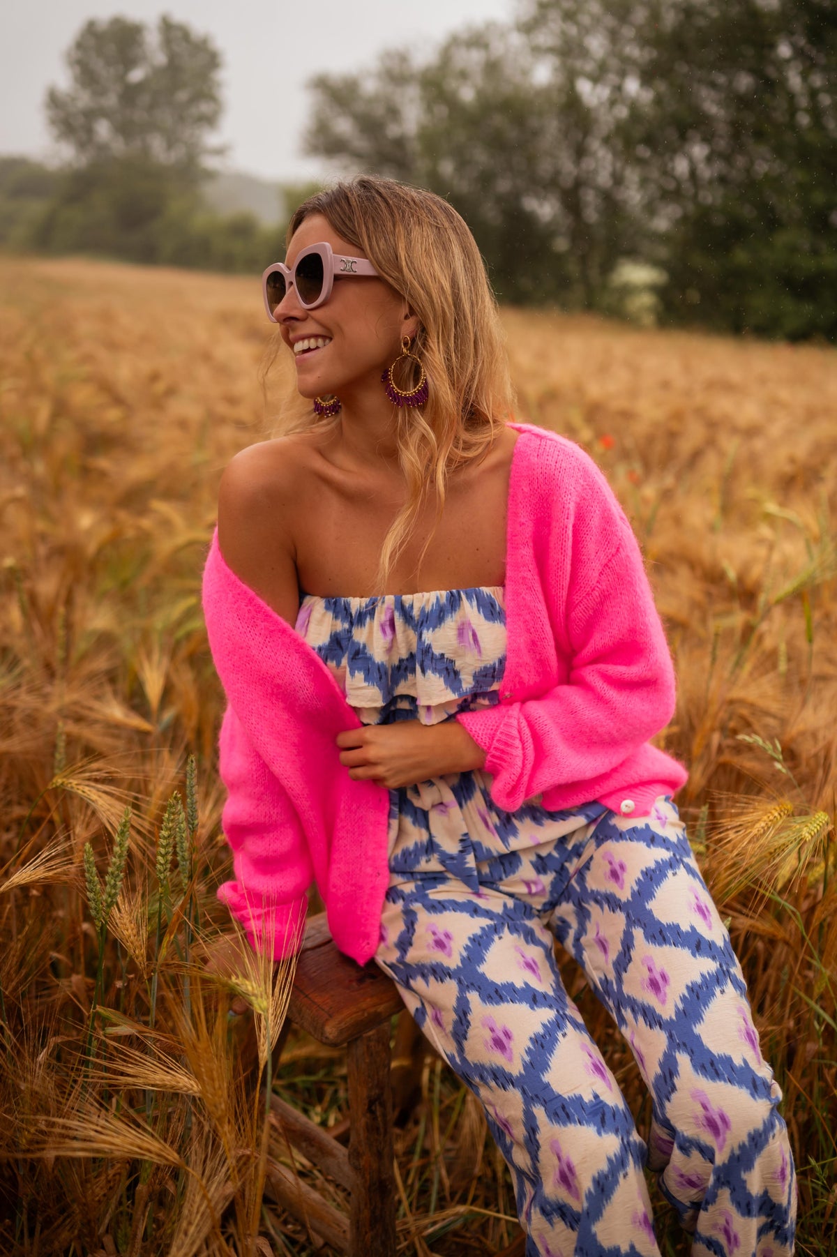 Gilet Lexie - rose