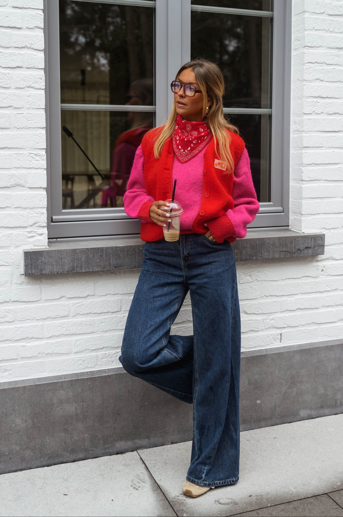 Gilet Lolie - rouge