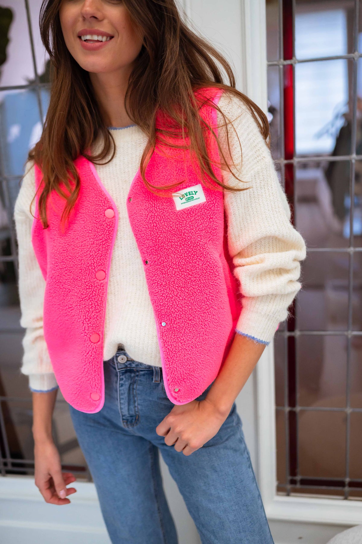 Gilet Lovely - rose