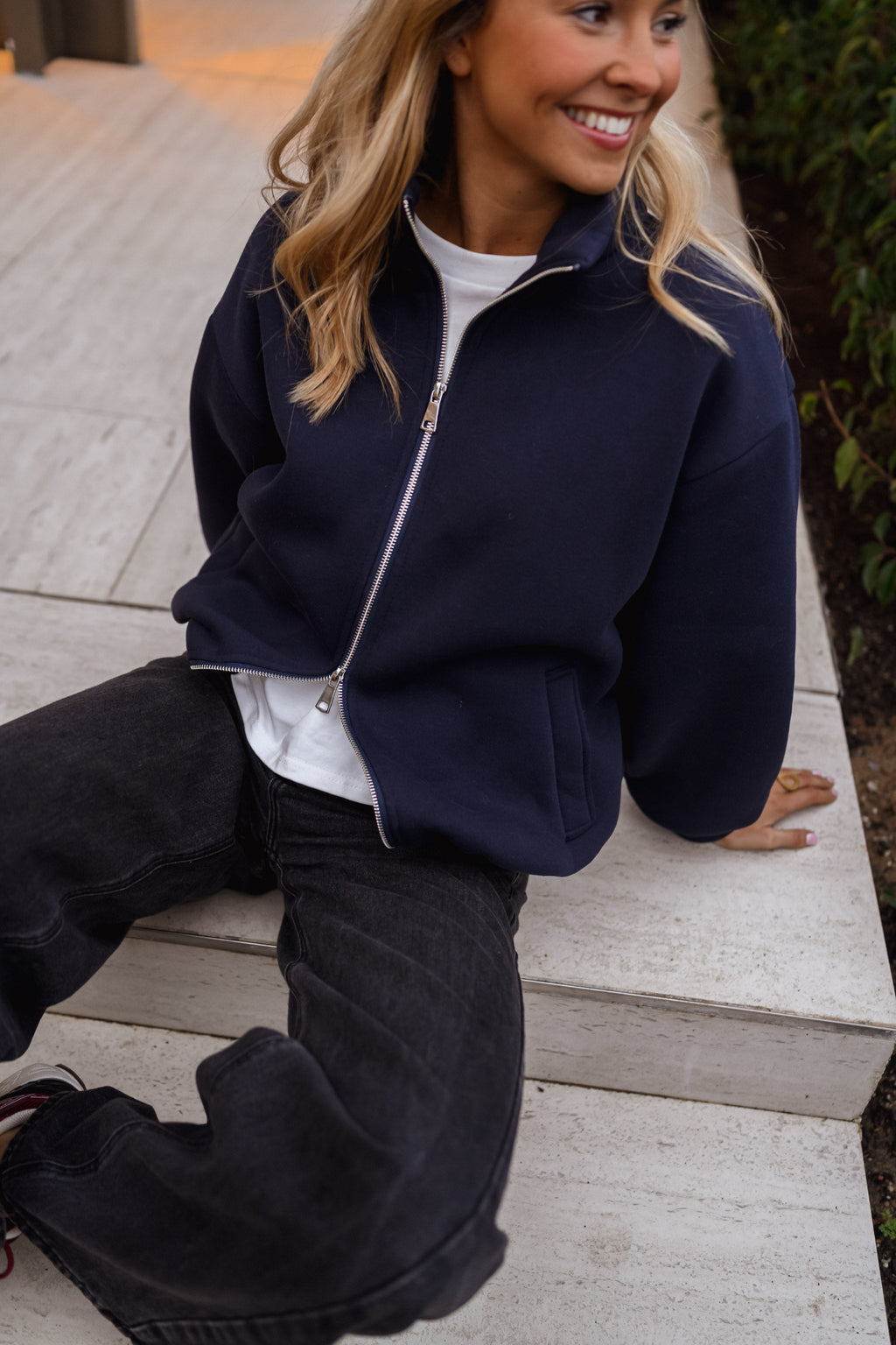 Gilet Suzie - bleu