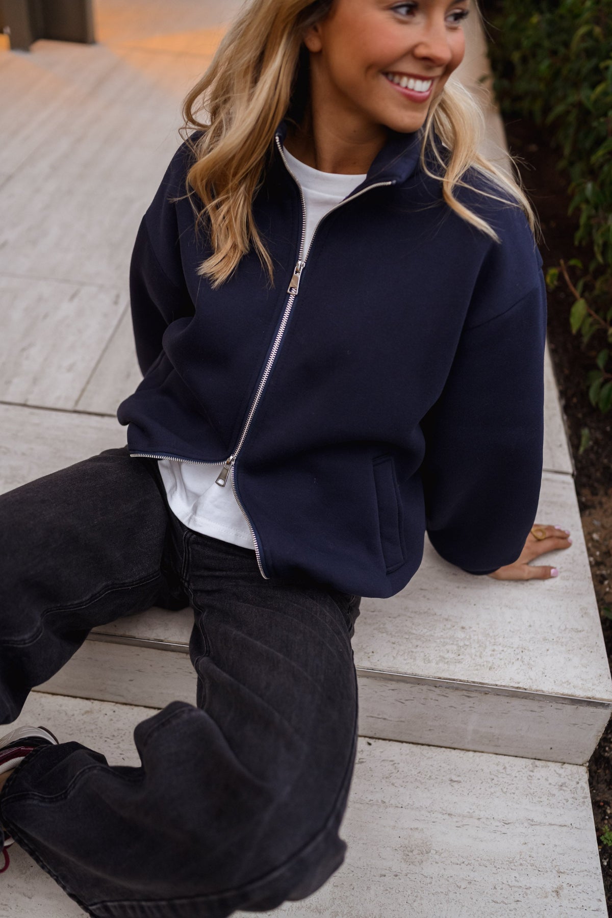 Gilet Suzie - bleu