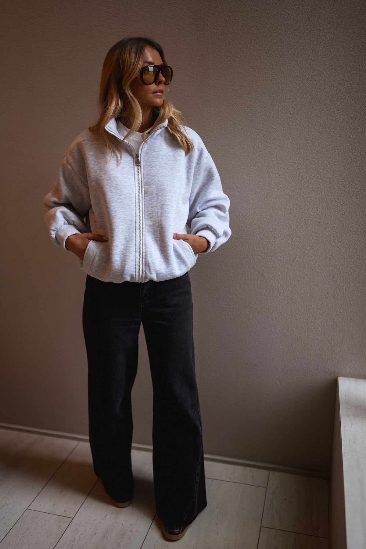 Gilet Suzie - gris