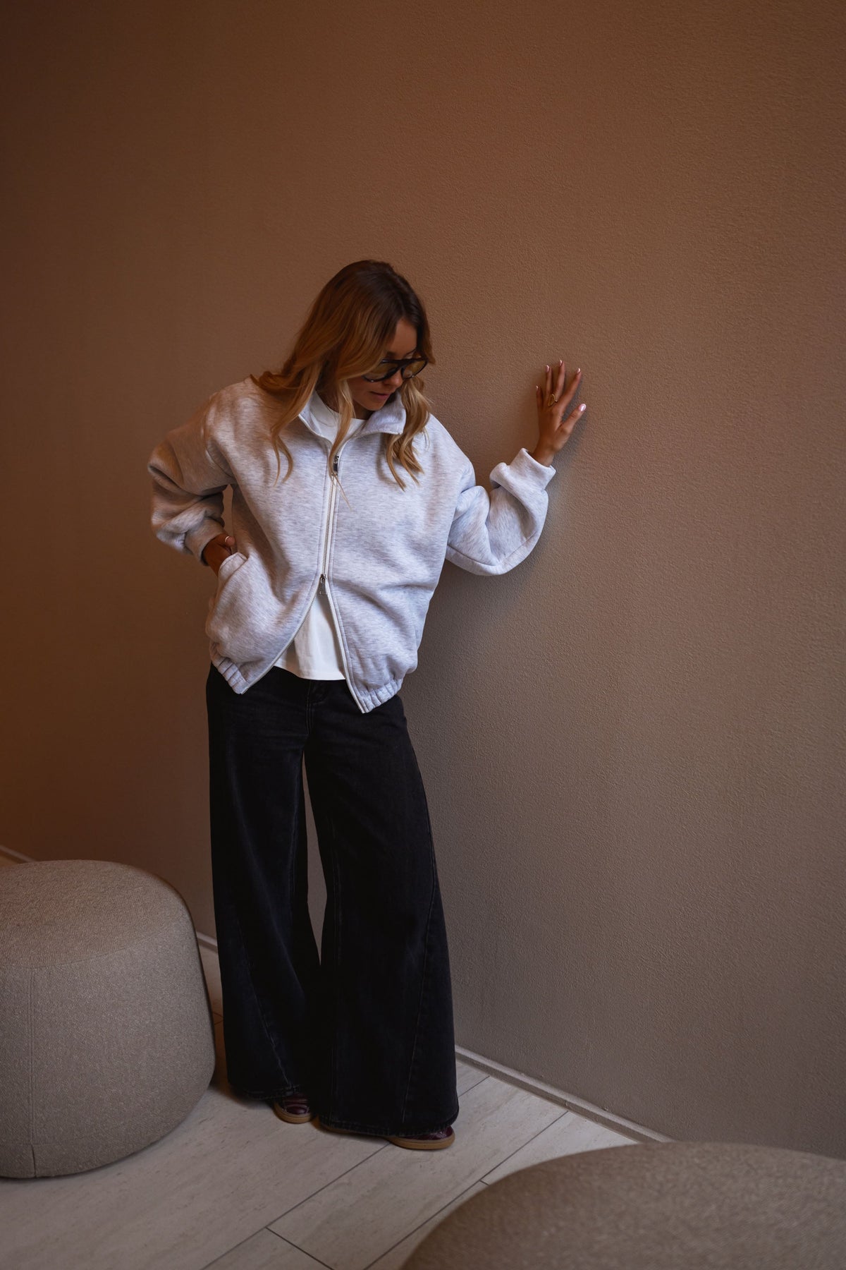 Gilet Suzie - gris