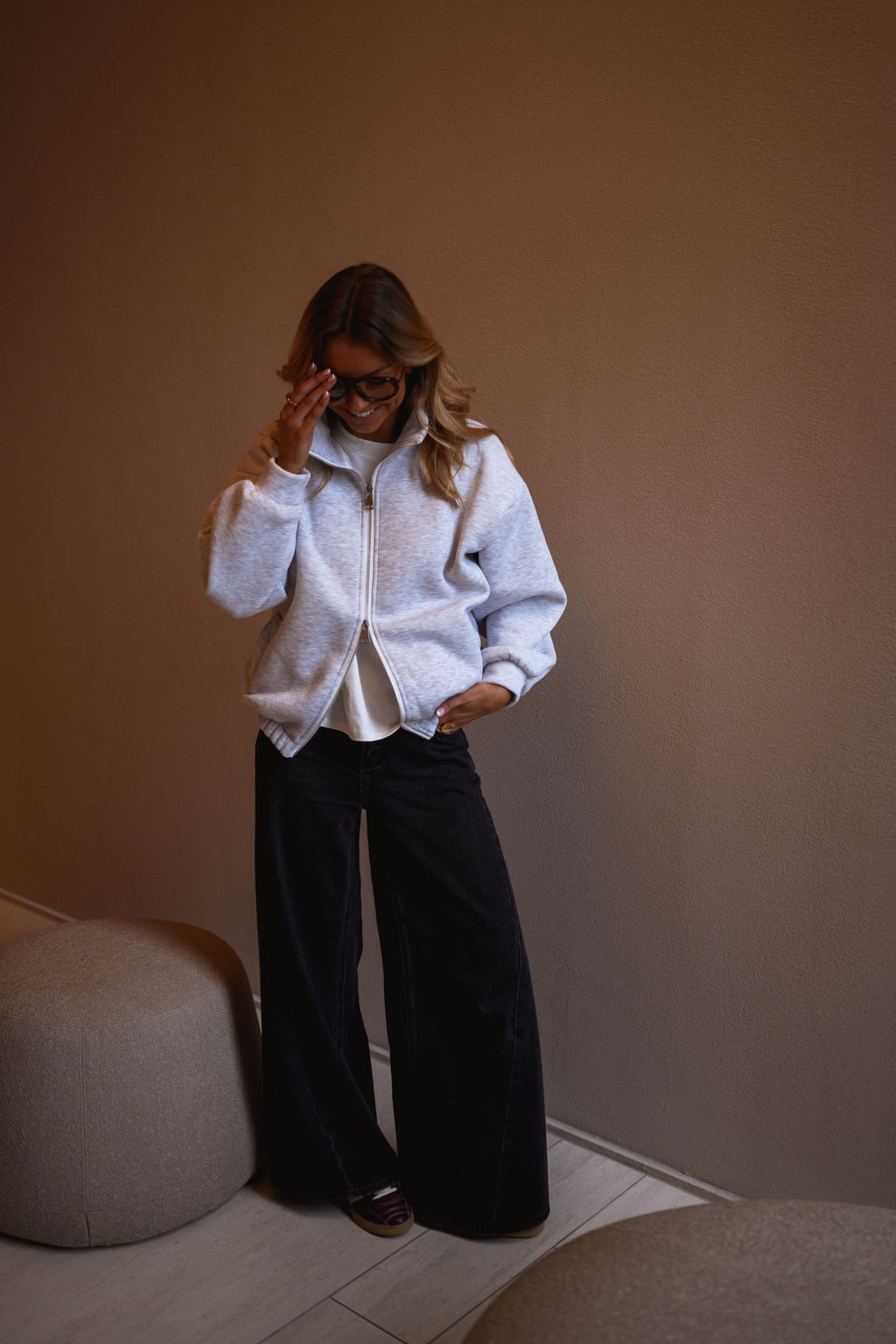 Gilet Suzie - gris