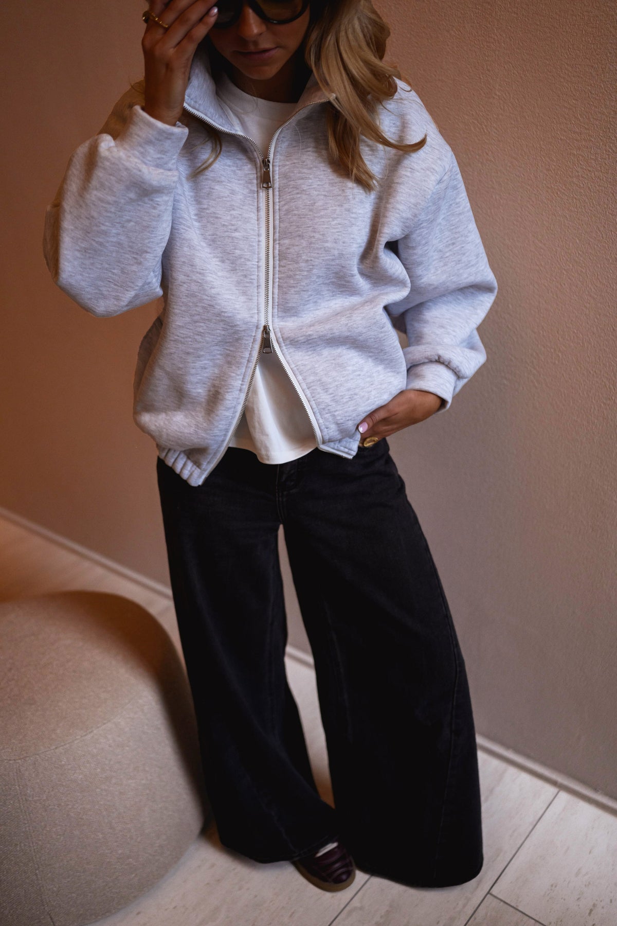Gilet Suzie - gris