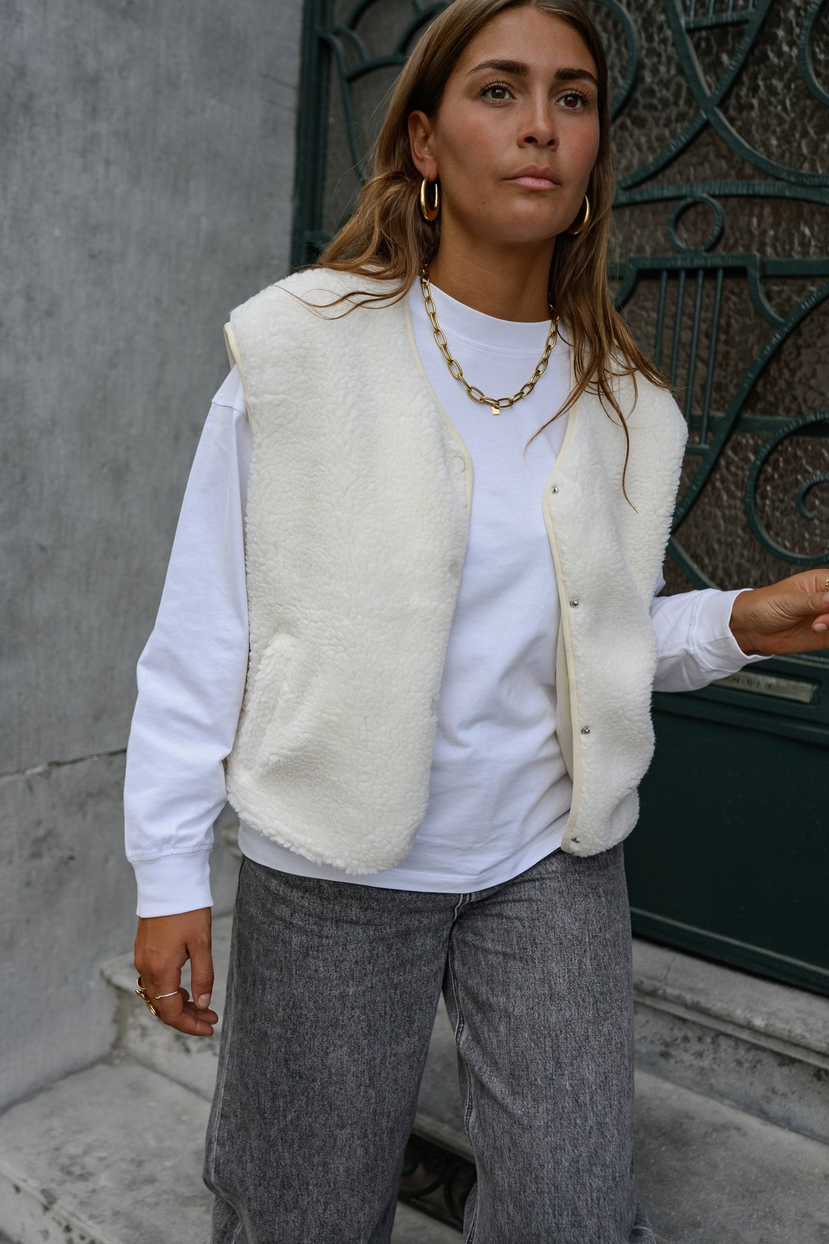 Gilet Taoh - écru