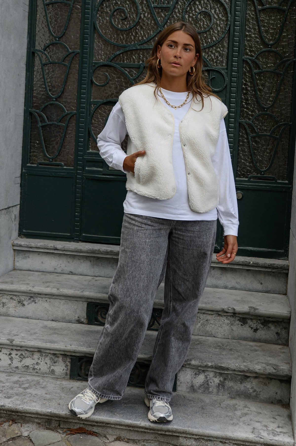 Gilet Taoh - écru