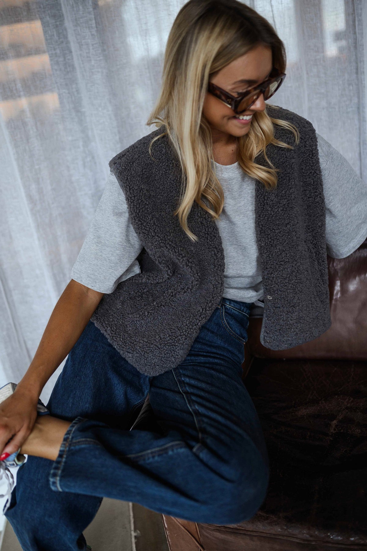 Gilet Taoh - gris