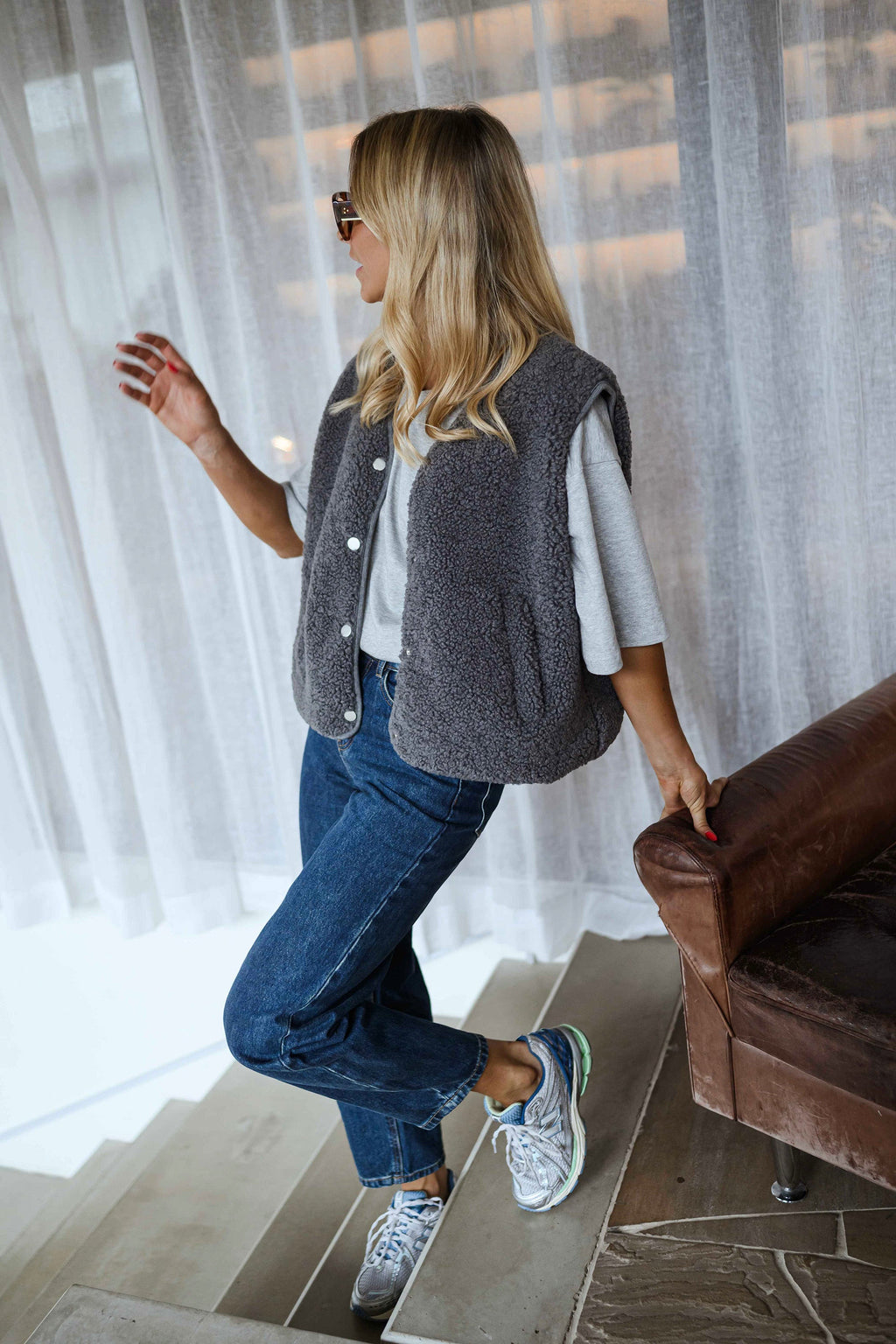 Gilet Taoh - gris