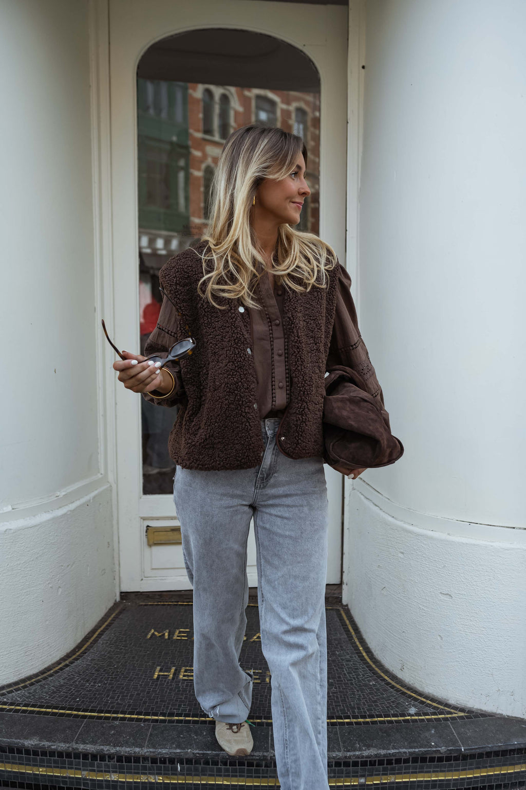 Gilet Taoh - brun