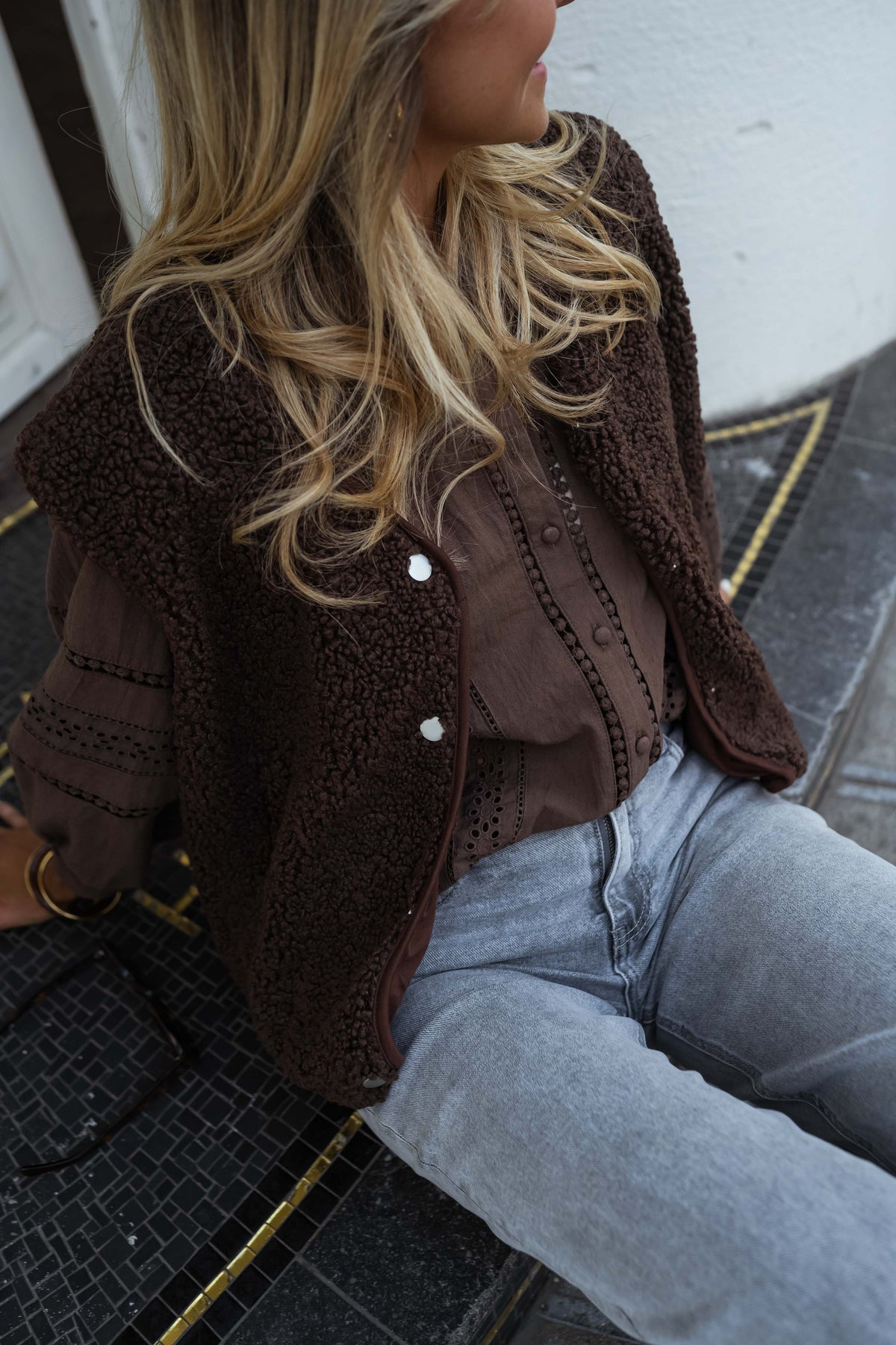 Gilet Taoh - brun
