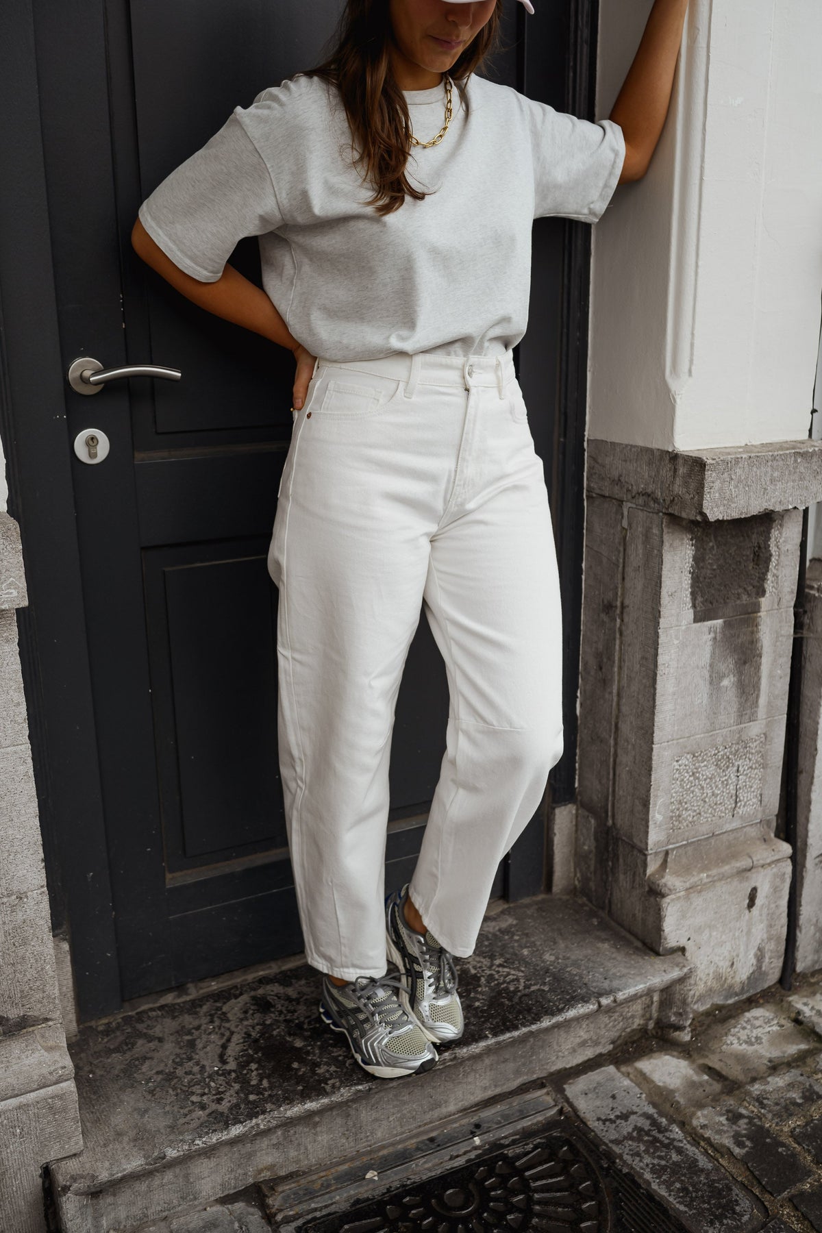 Jeans Brandy - blanc