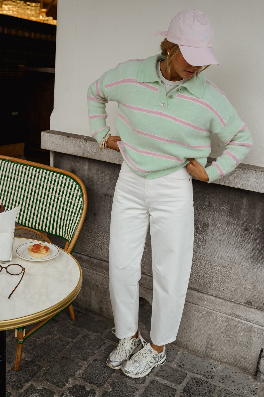 Jeans Brandy - blanc