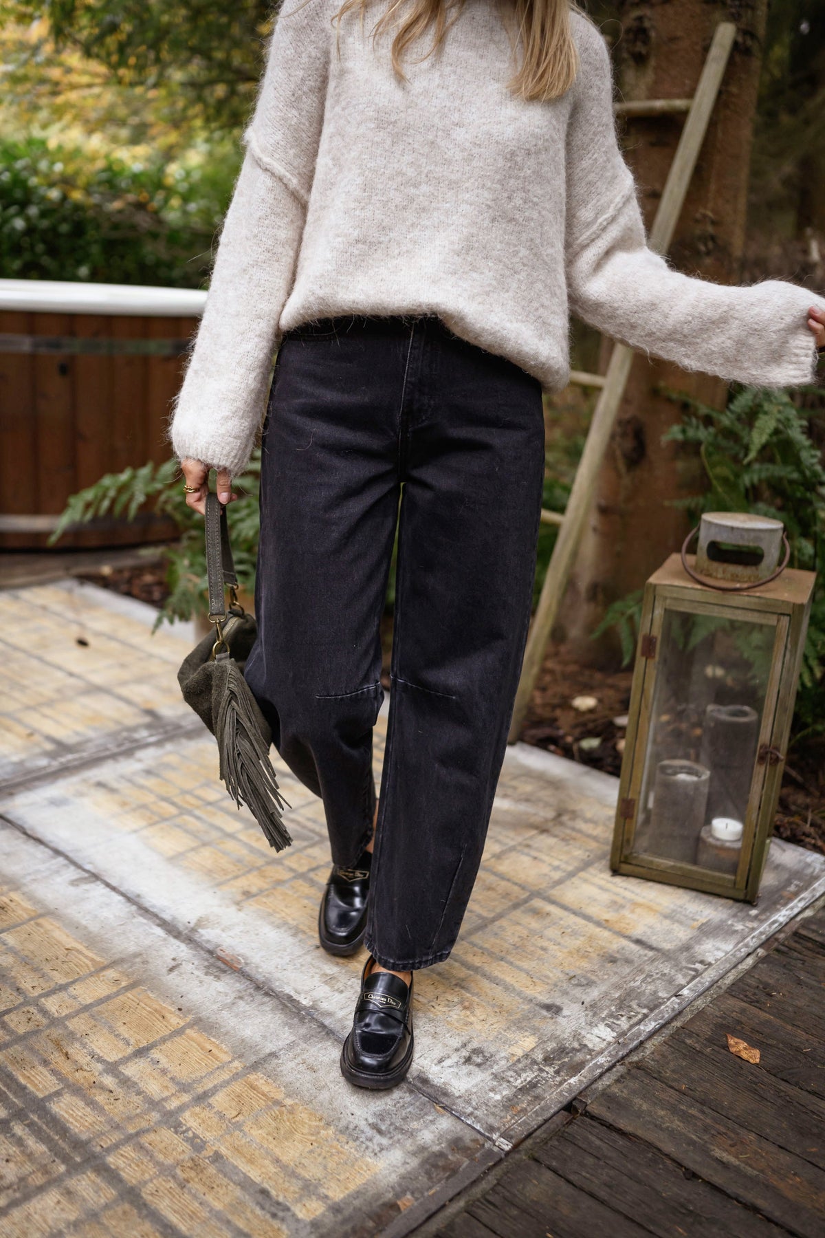 Jeans Brandy - gris foncé