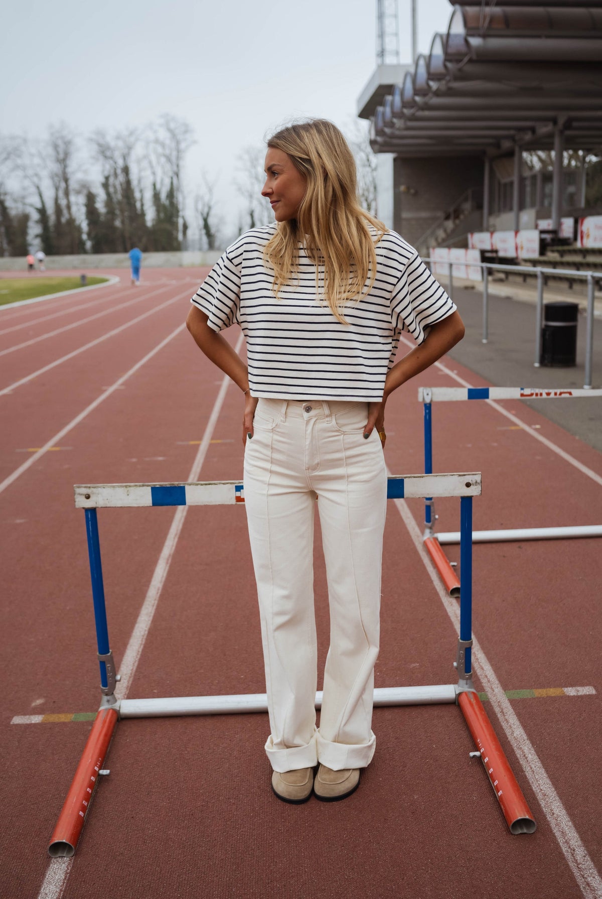 Jeans Dadi - beige