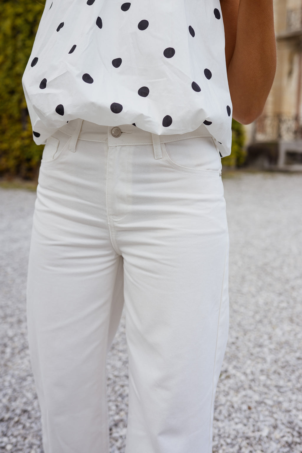 Jeans Dadou - blanc